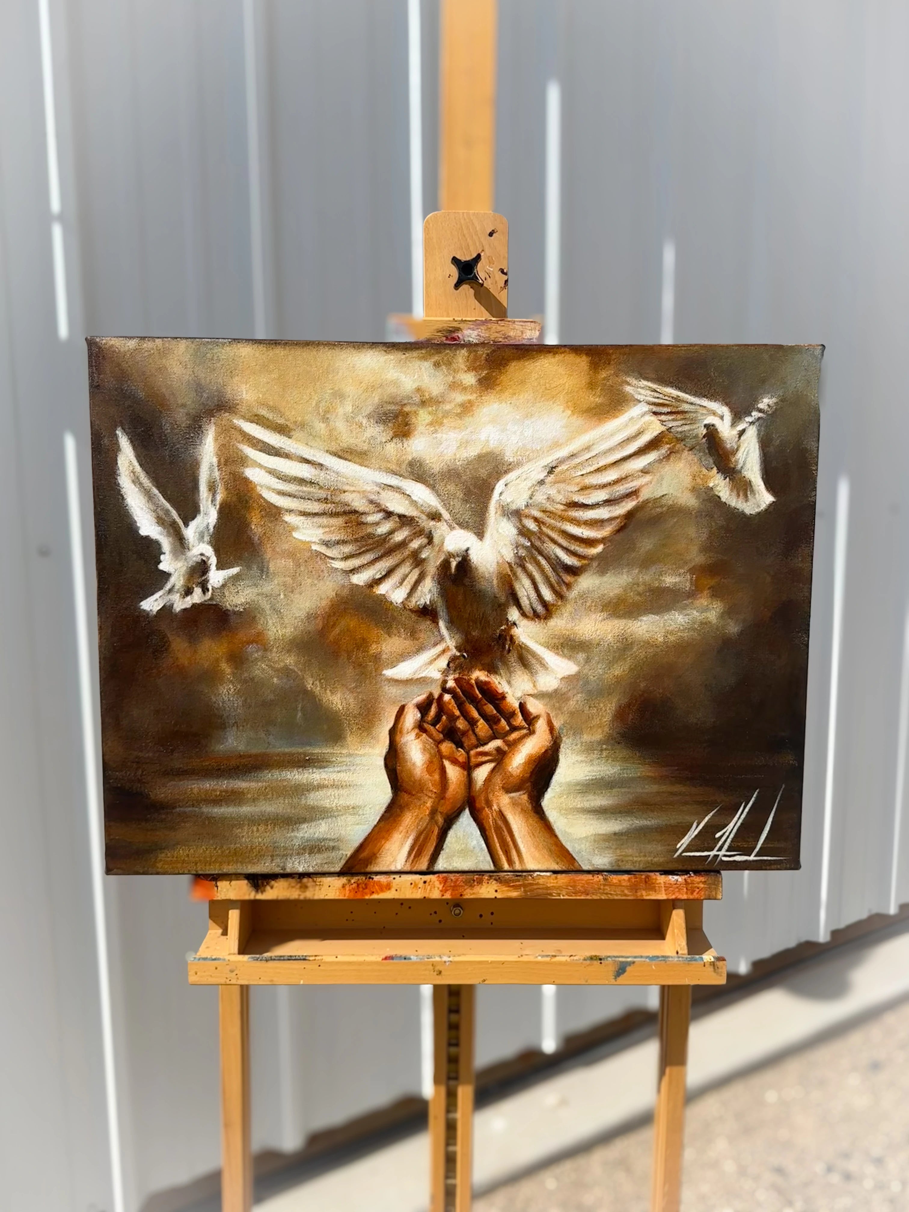 Return to the Father - 18”x24” Original Acrylic Painting Original Painting Vanessa Horabuena
