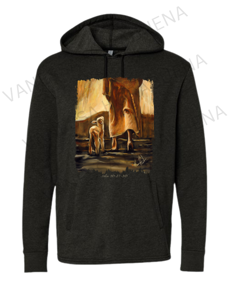 My Sheep Listen to My Voice - Fall Edition - Unisex Hoodie Vanessa Horabuena Black Small