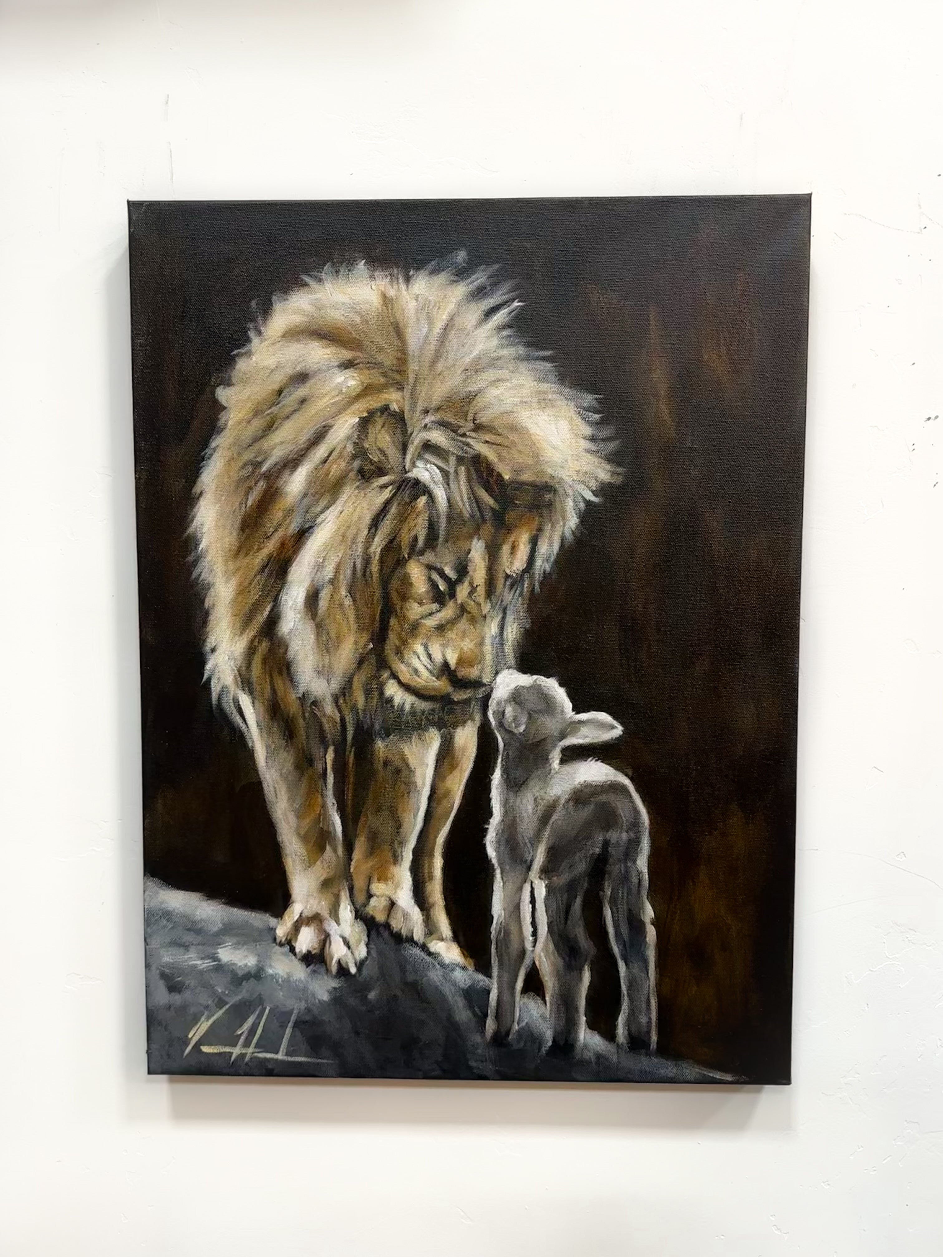 The Heart of God - 18”x24” Original Acrylic Painting Original Painting Vanessa Horabuena
