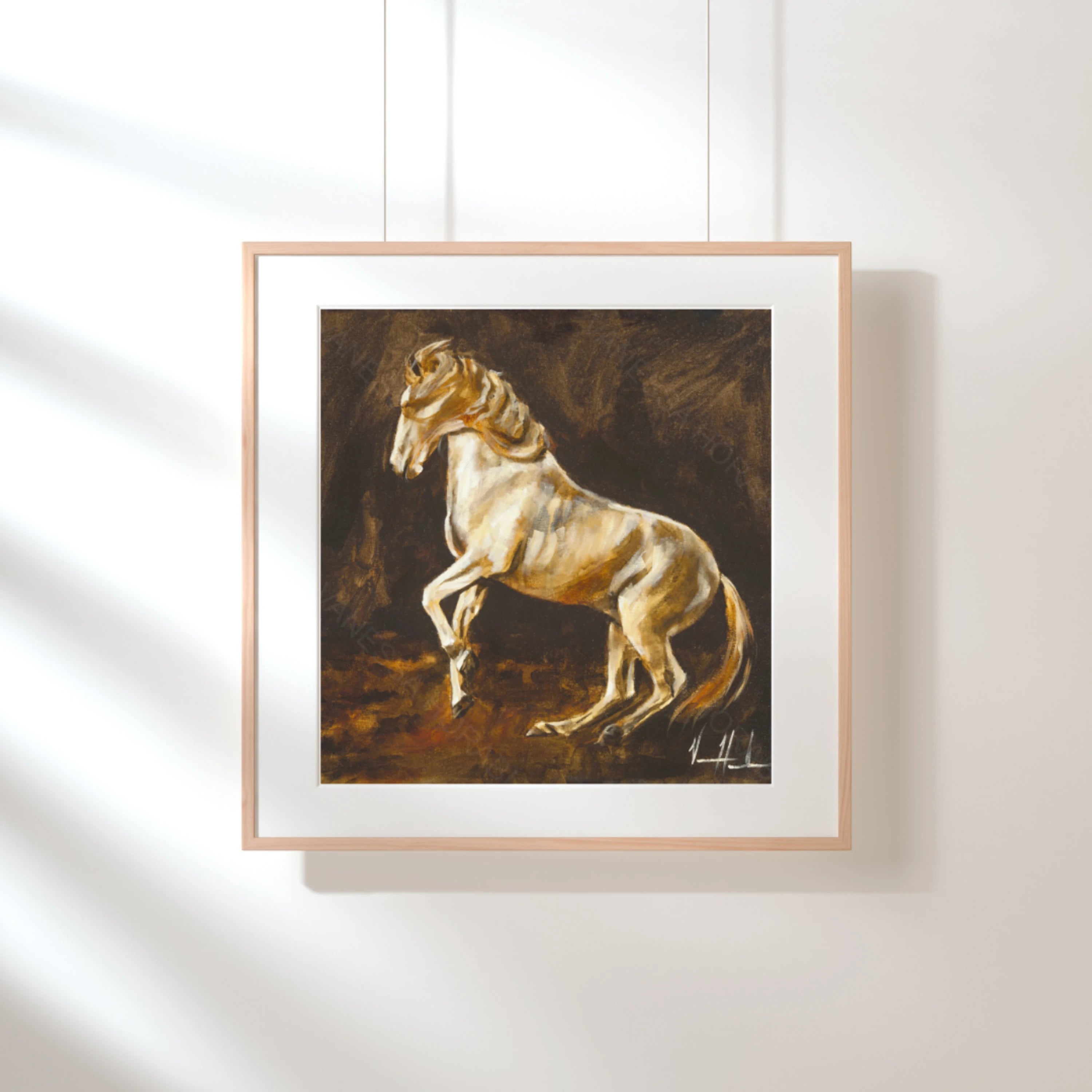 A Fierce Creation Horse Art Print Vanessa Horabuena