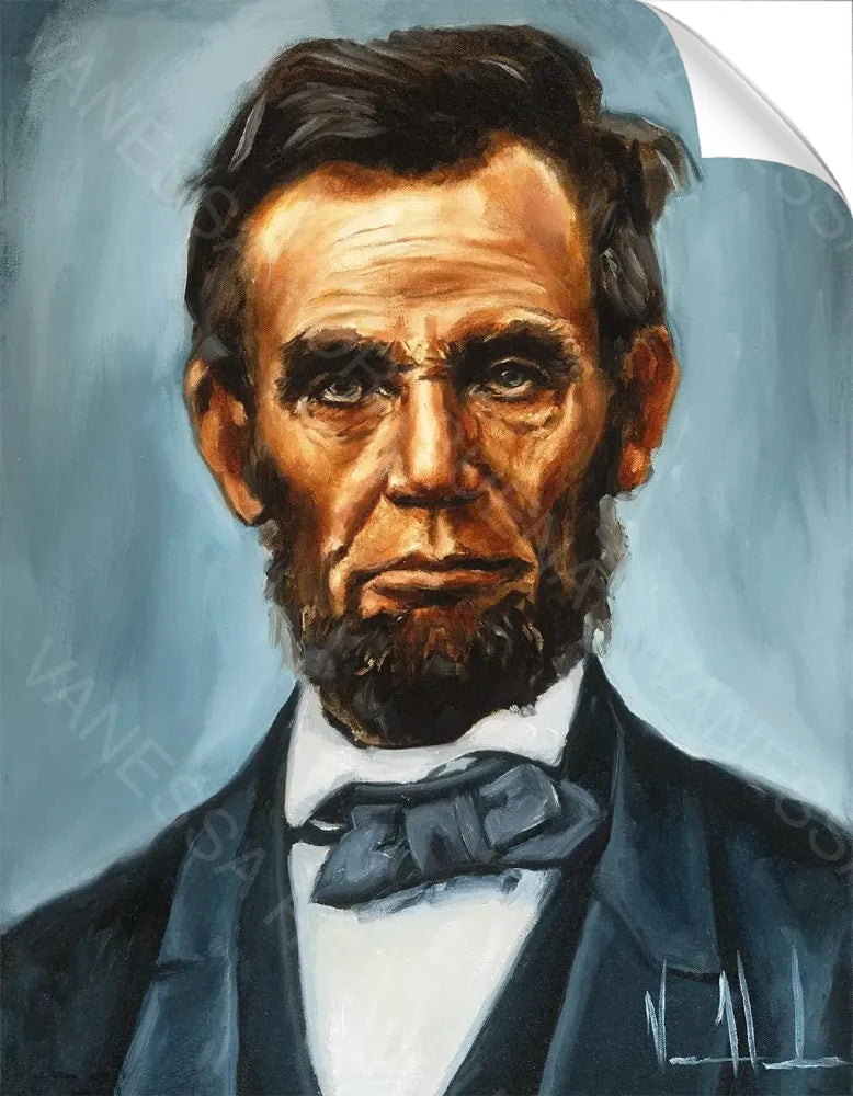 Abraham Lincoln - Sticker Sticker Vanessa Horabuena