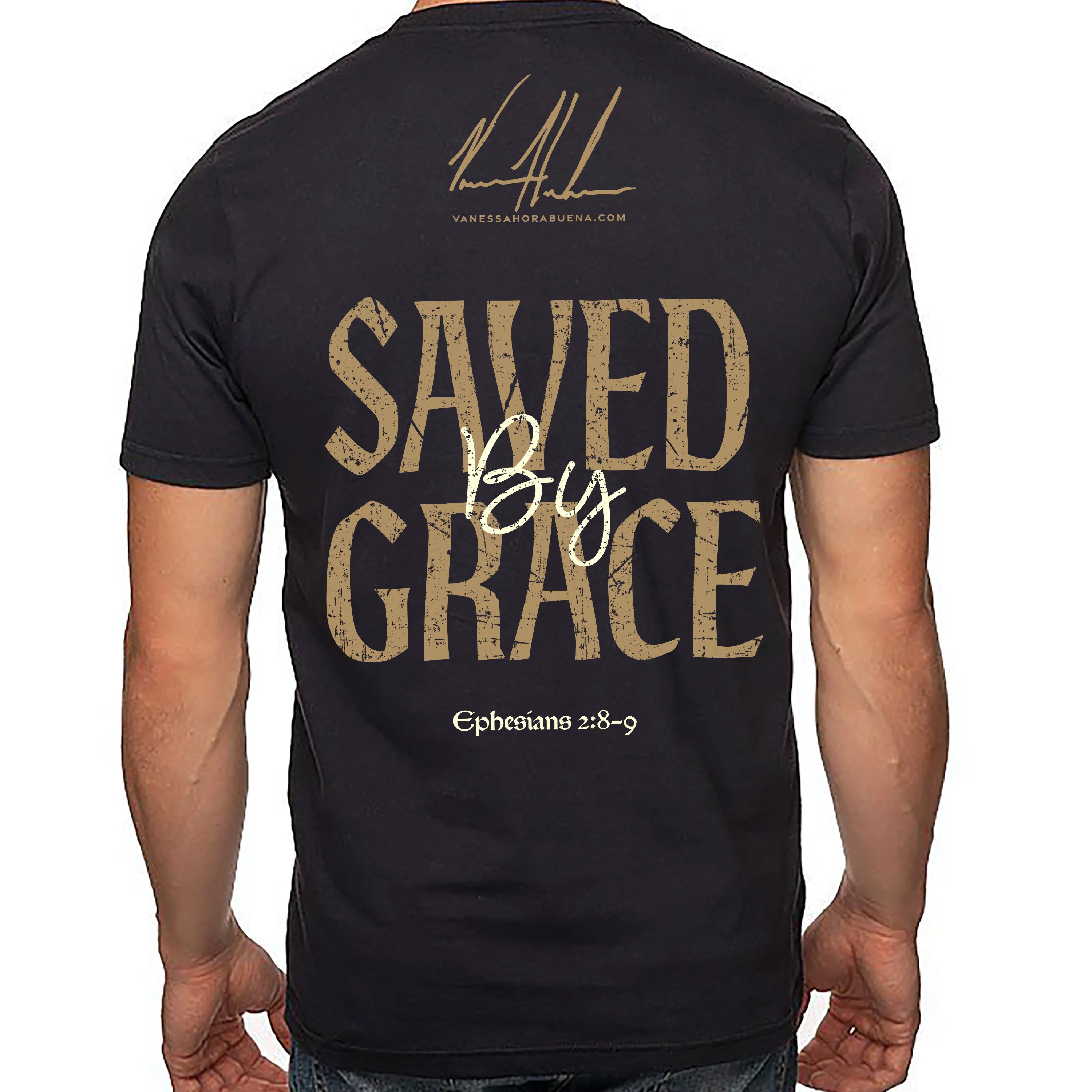 Unisex T (Organic Cotton) - Saved By Grace