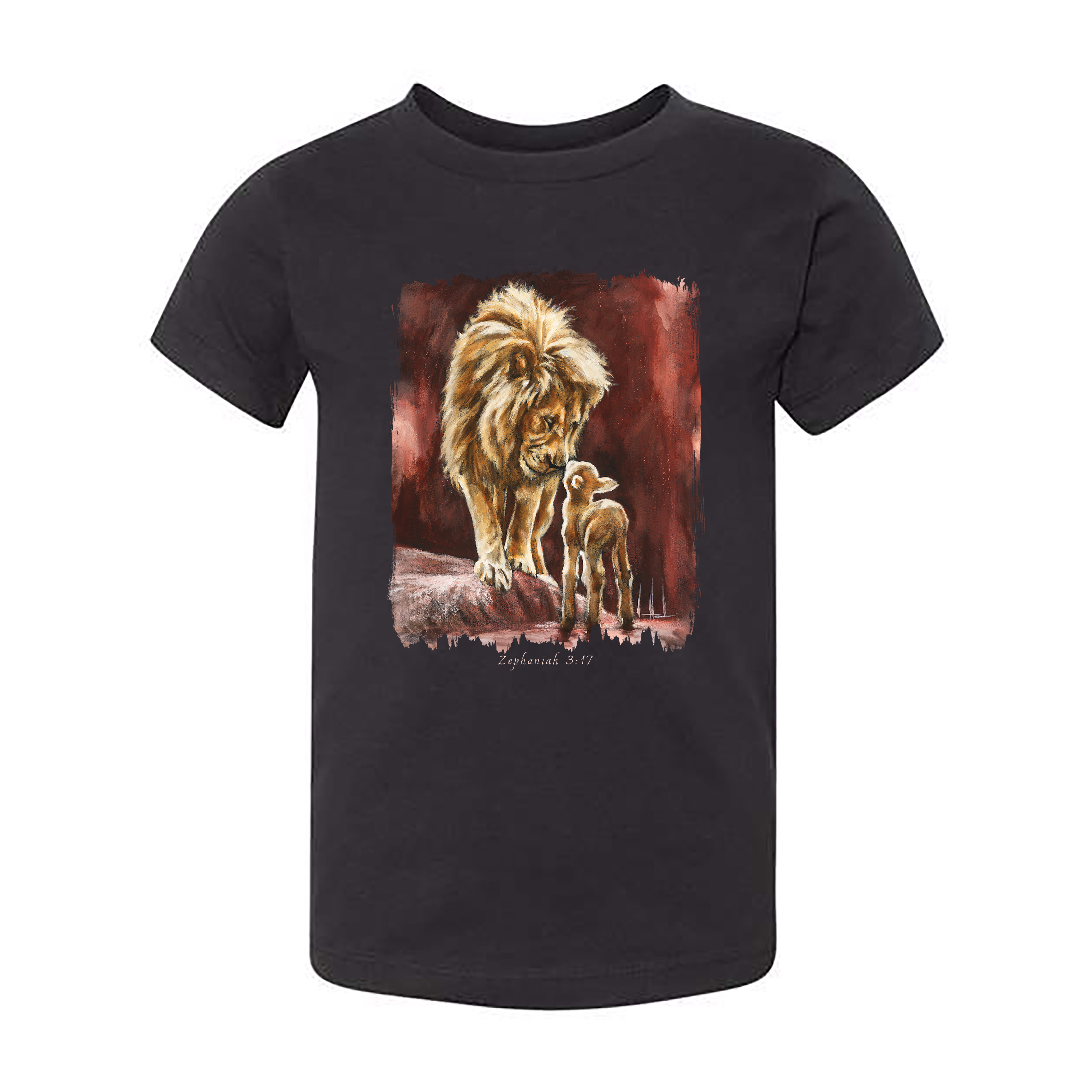 The Heart of God - Kids T (Organic Cotton) Organic Cotton Vanessa Horabuena Toddler Black 2T
