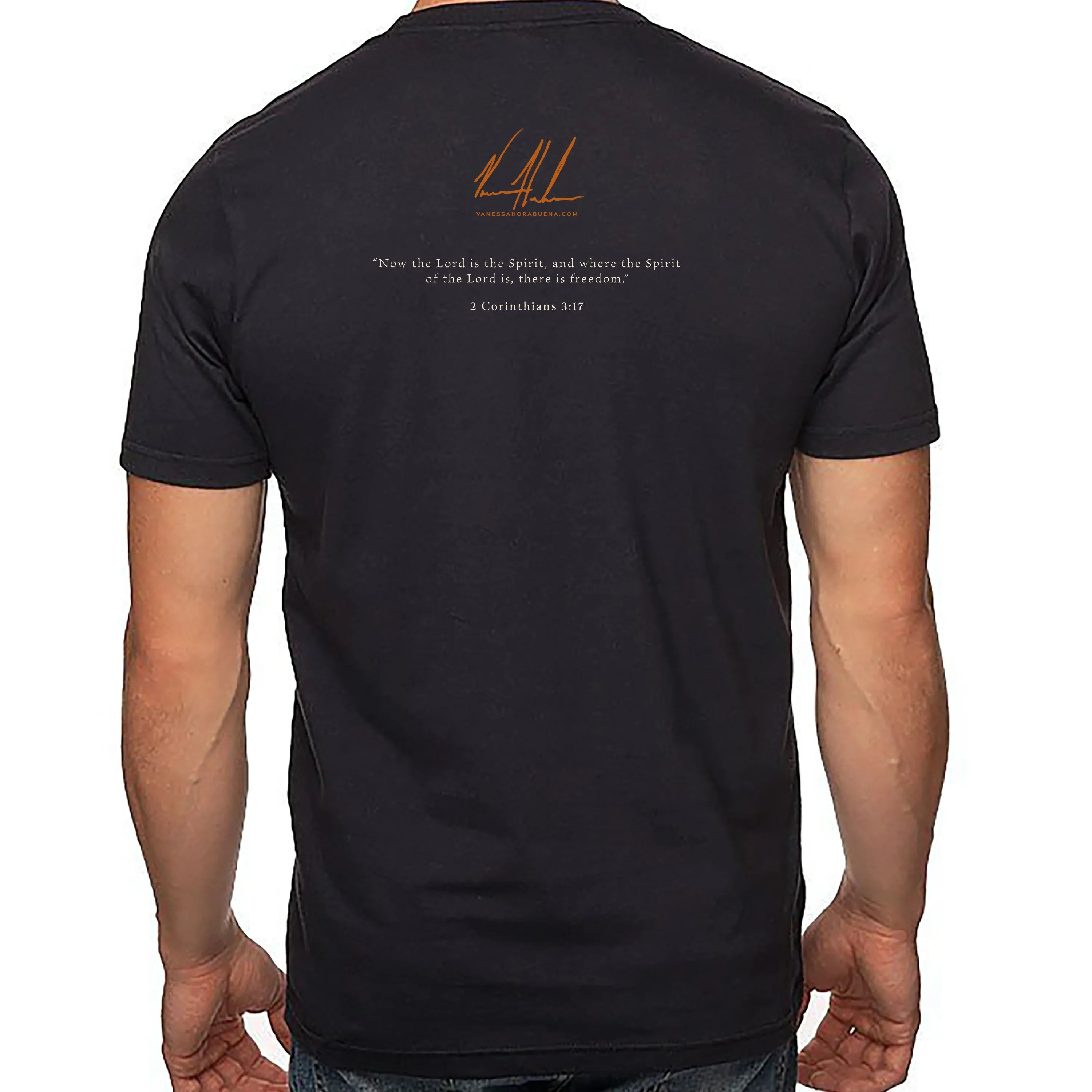 Unisex T Organic Cotton - Stripes of Freedom - 4th of July Organic Cotton Vanessa Horabuena