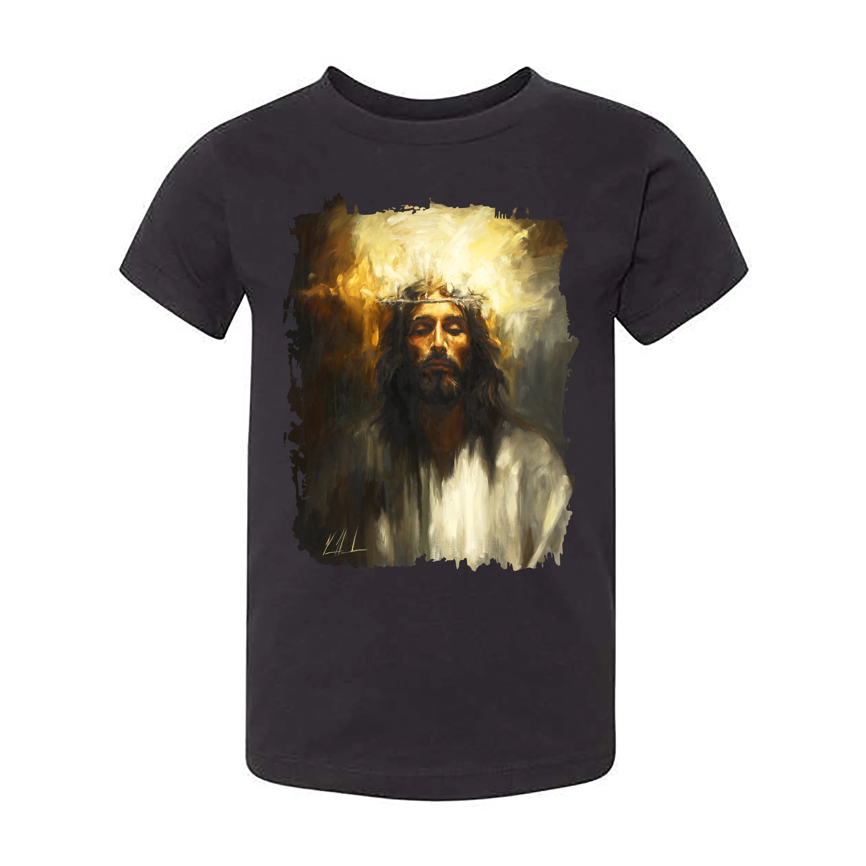 Kids T - Holy One - (Organic Cotton) Organic Cotton Vanessa Horabuena Toddler Black 2T