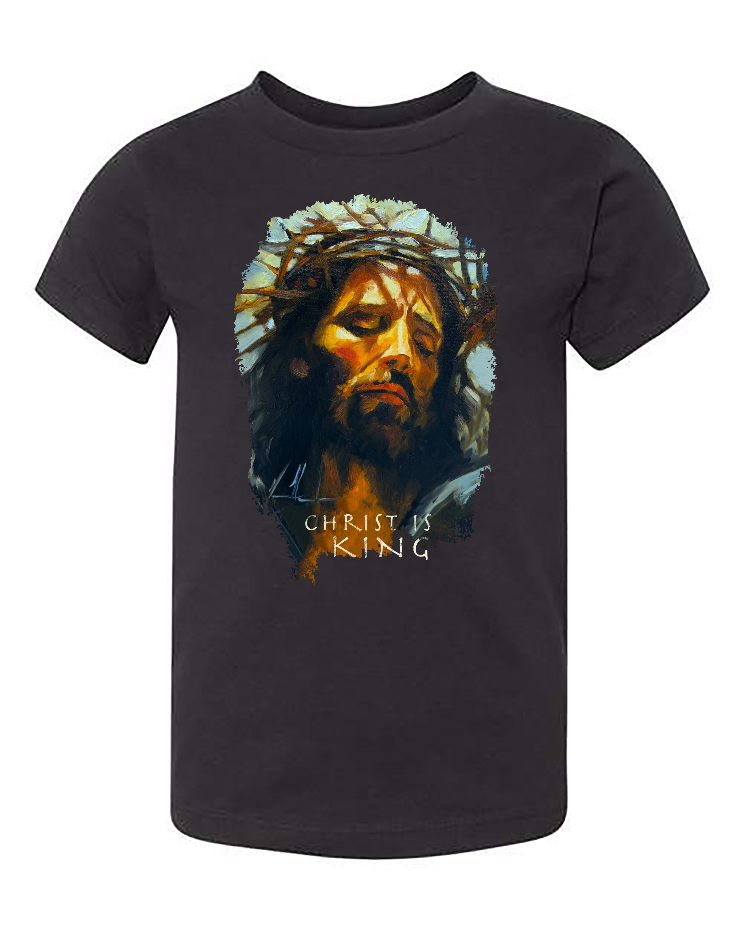 Christ is King - Kids T (Organic Cotton) Vanessa Horabuena Kids Black 2T