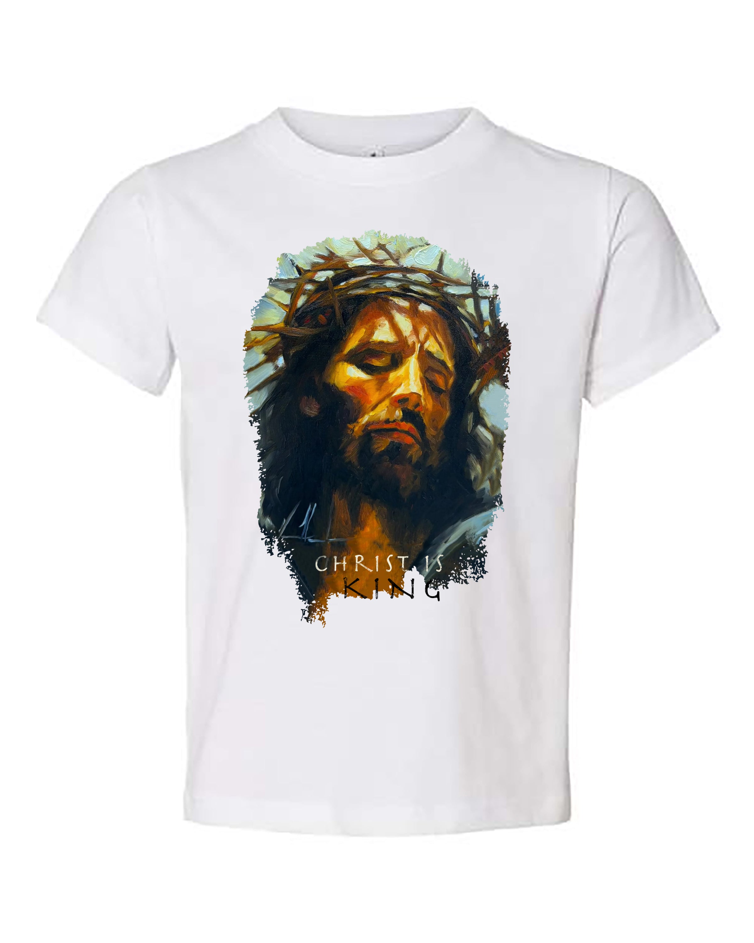 Christ is King - Kids T (Organic Cotton) Vanessa Horabuena Kids White 2T