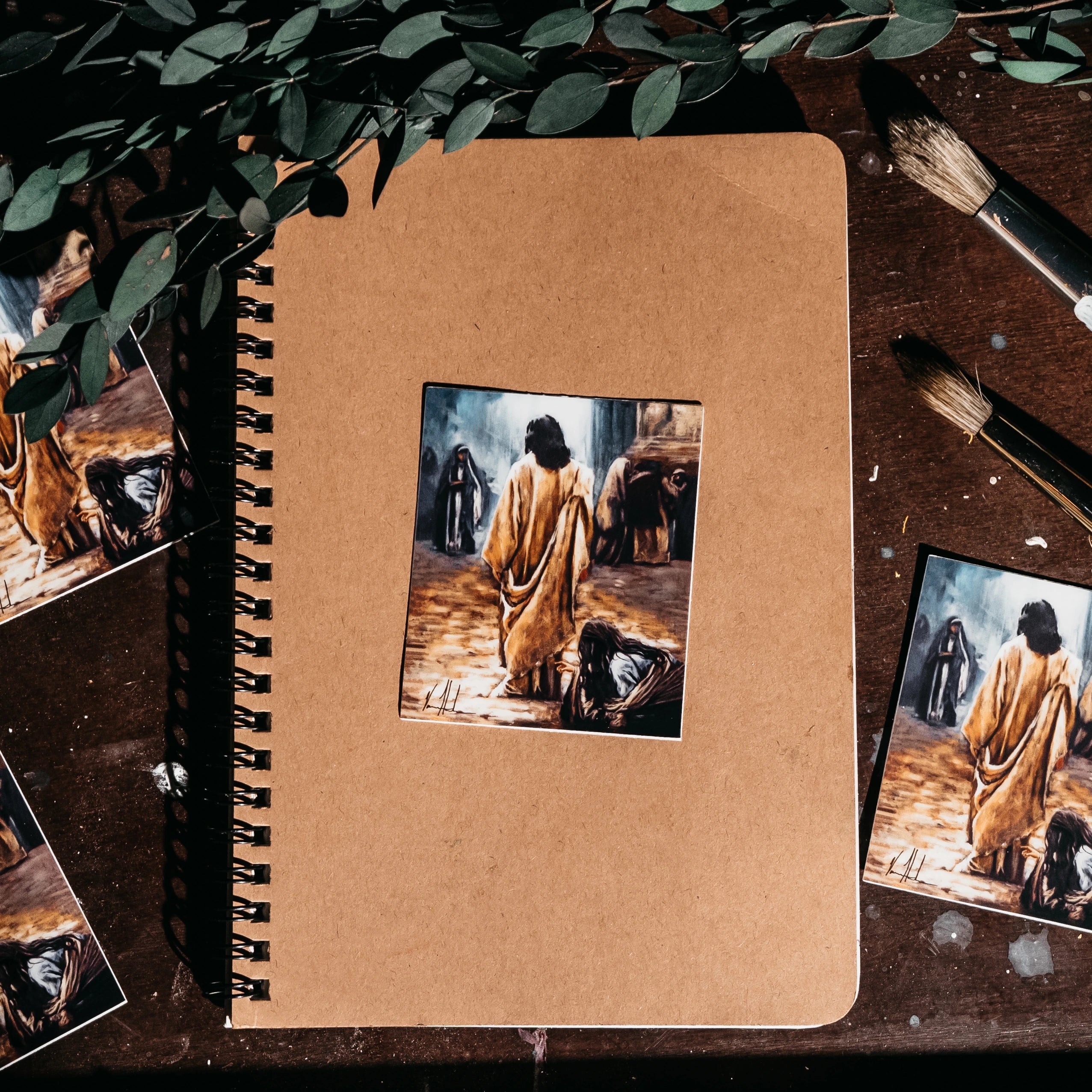 Jesus Healer - Just One Touch - Sticker Sticker Vanessa Horabuena
