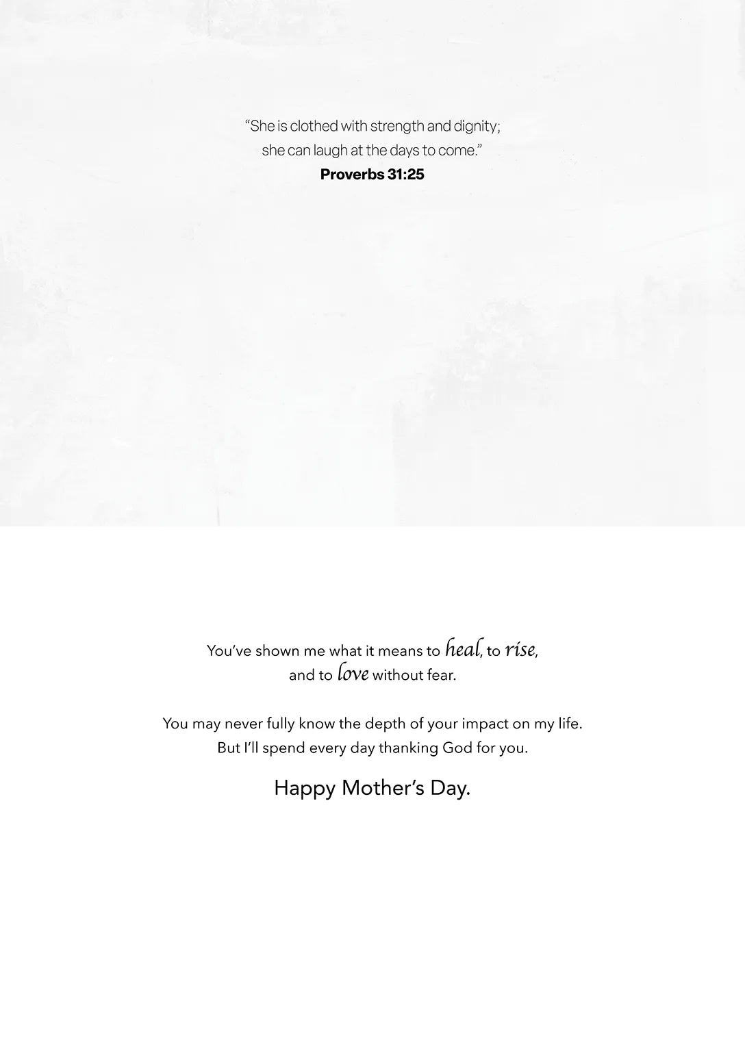 'Dare to Dance Again (Re-Design)' Mother's Day Greeting Card Vanessa Horabuena