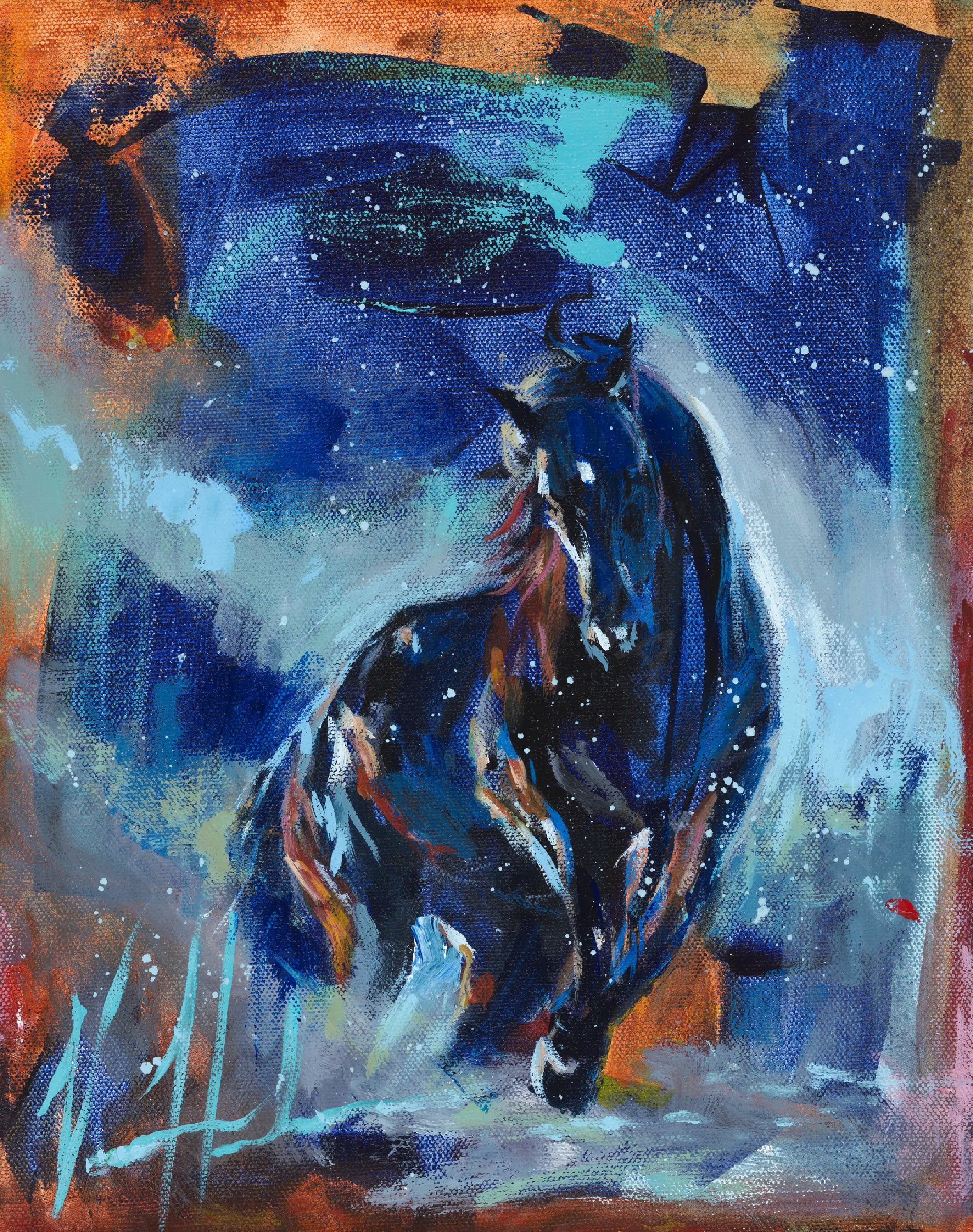 Daydreamer Horse Art Print Vanessa Horabuena
