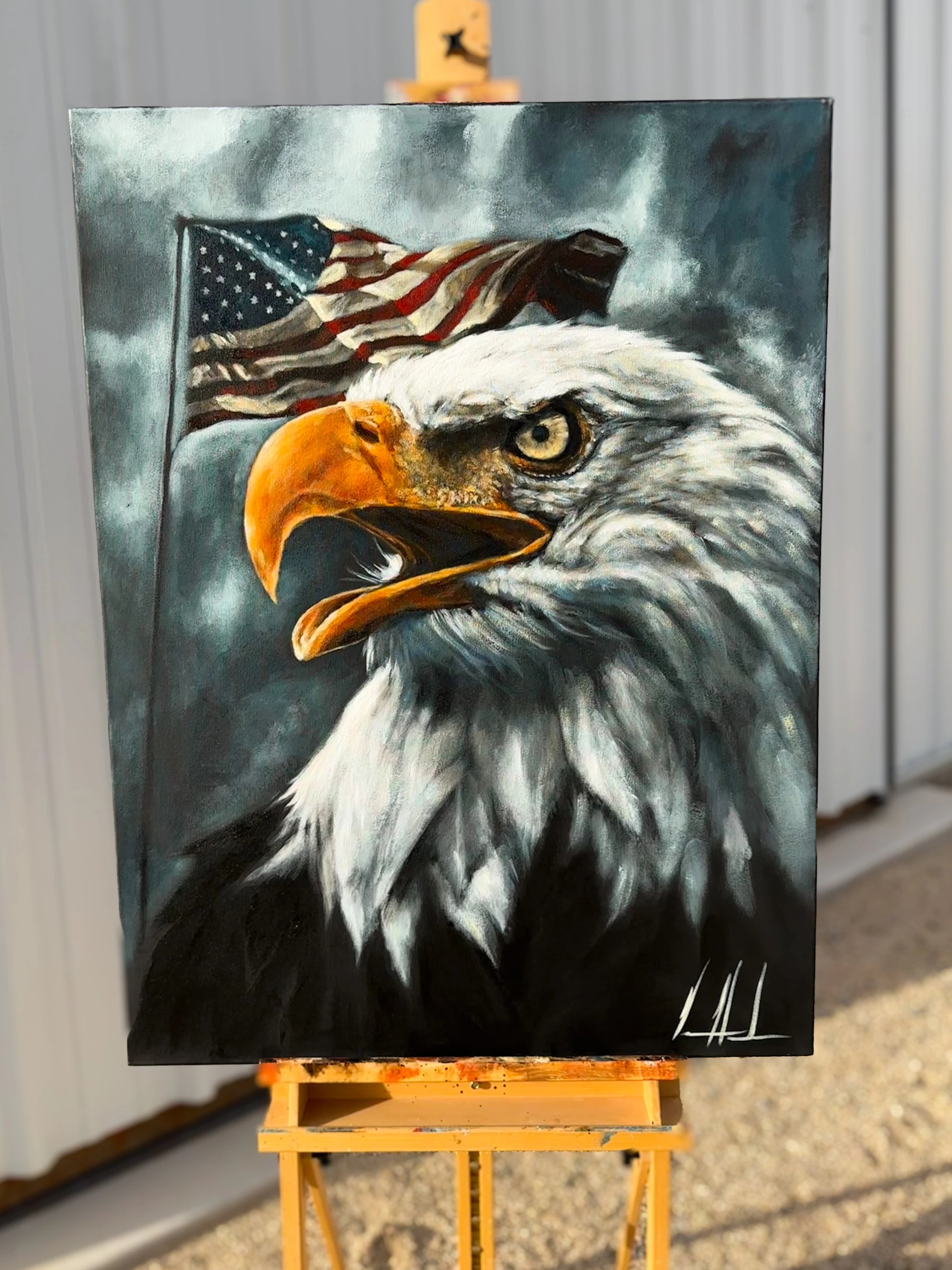 The Revival of Freedom - 30”x40” Original Painting Original Painting Vanessa Horabuena