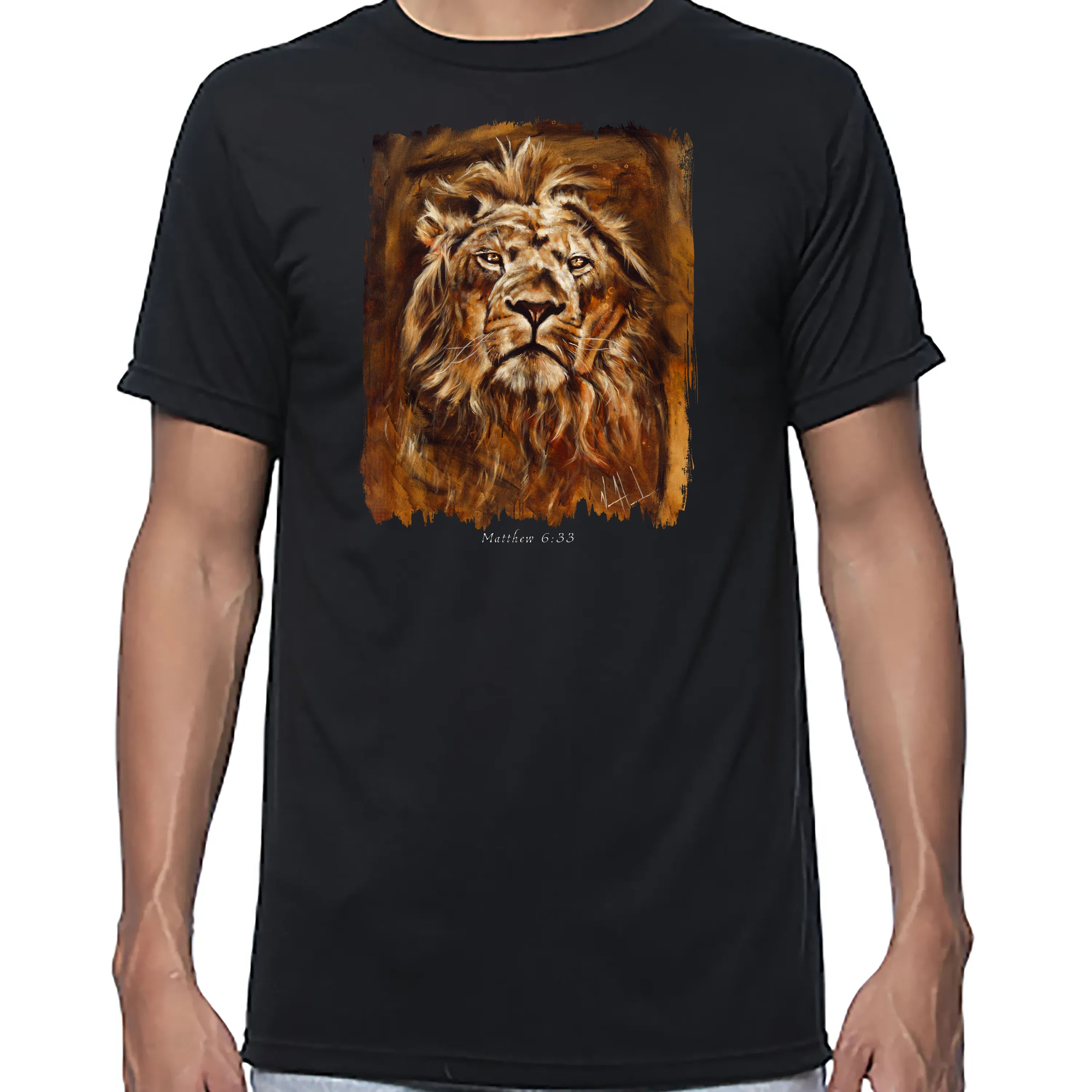 Eternal King - Unisex T (Organic Bamboo) Vanessa Horabuena Short Sleeve Eclipse (Black) XS