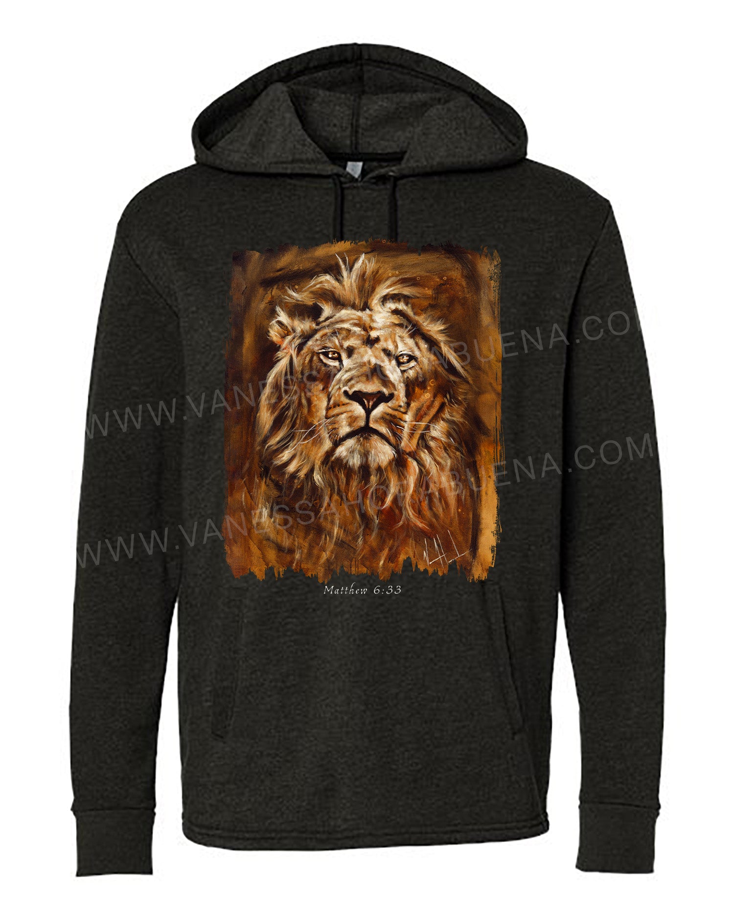 Eternal King - Unisex Hoodie Vanessa Horabuena Black Small