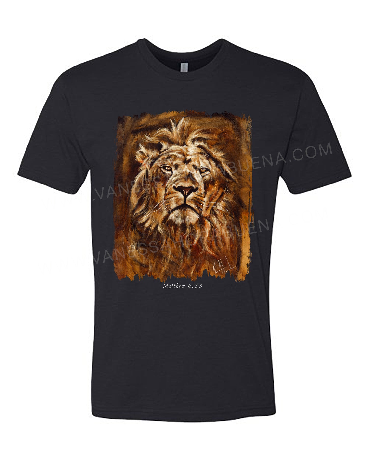 Eternal King - Unisex T-Shirt Vanessa Horabuena Short Sleeve Black Small