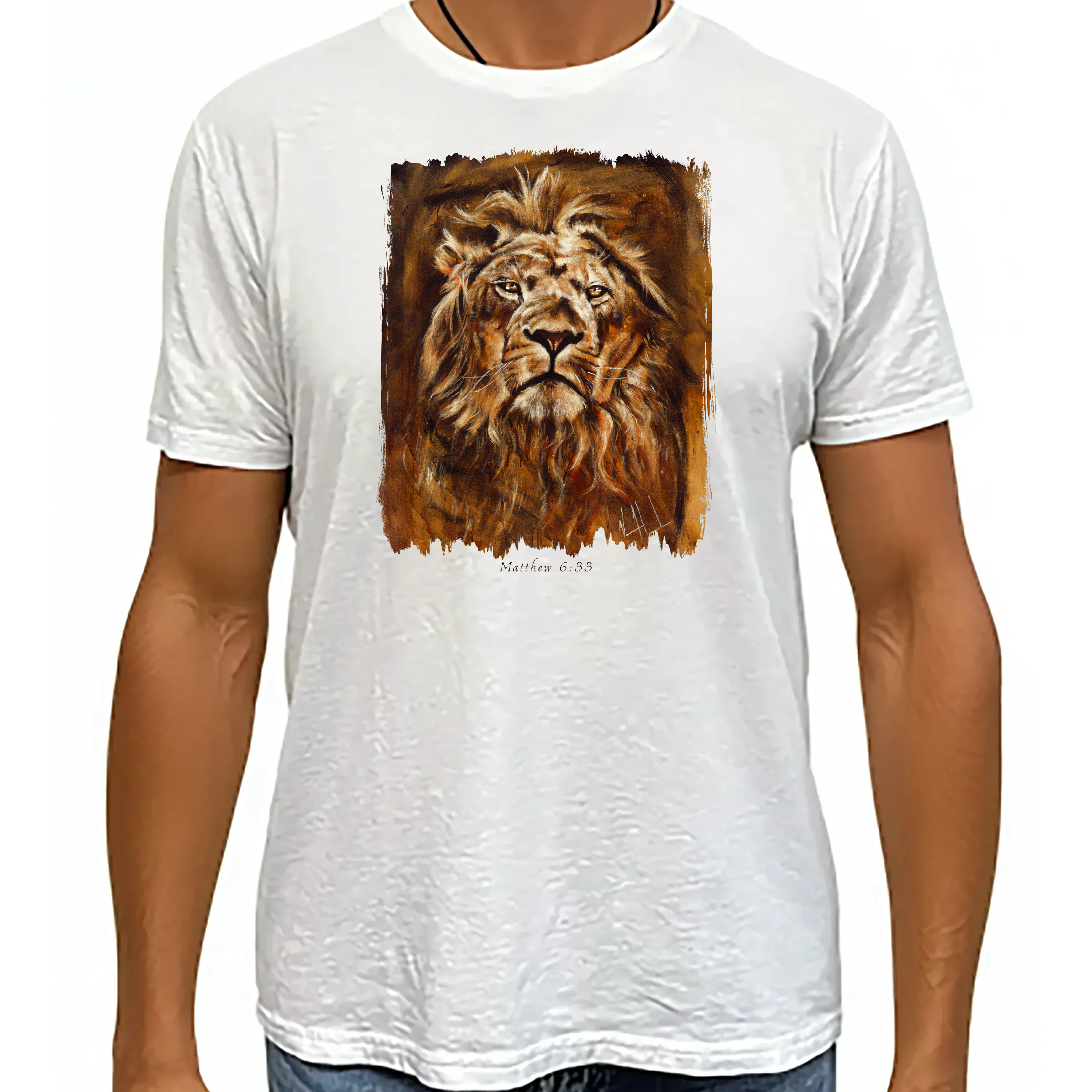 Eternal King - Unisex T (Organic Bamboo) Vanessa Horabuena Short Sleeve Frost (White) XS