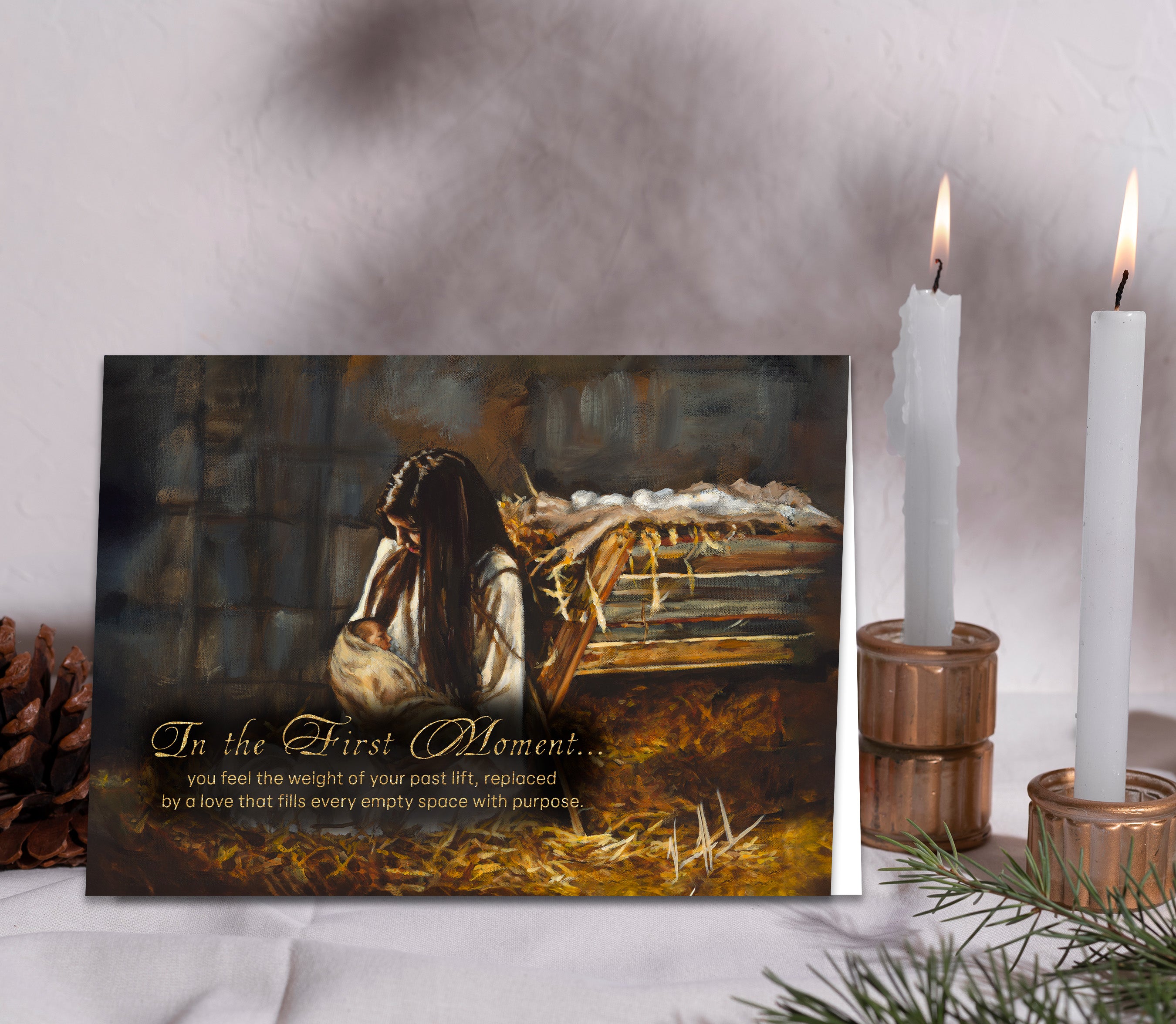 'First Moment with the King' Greeting Card Vanessa Horabuena