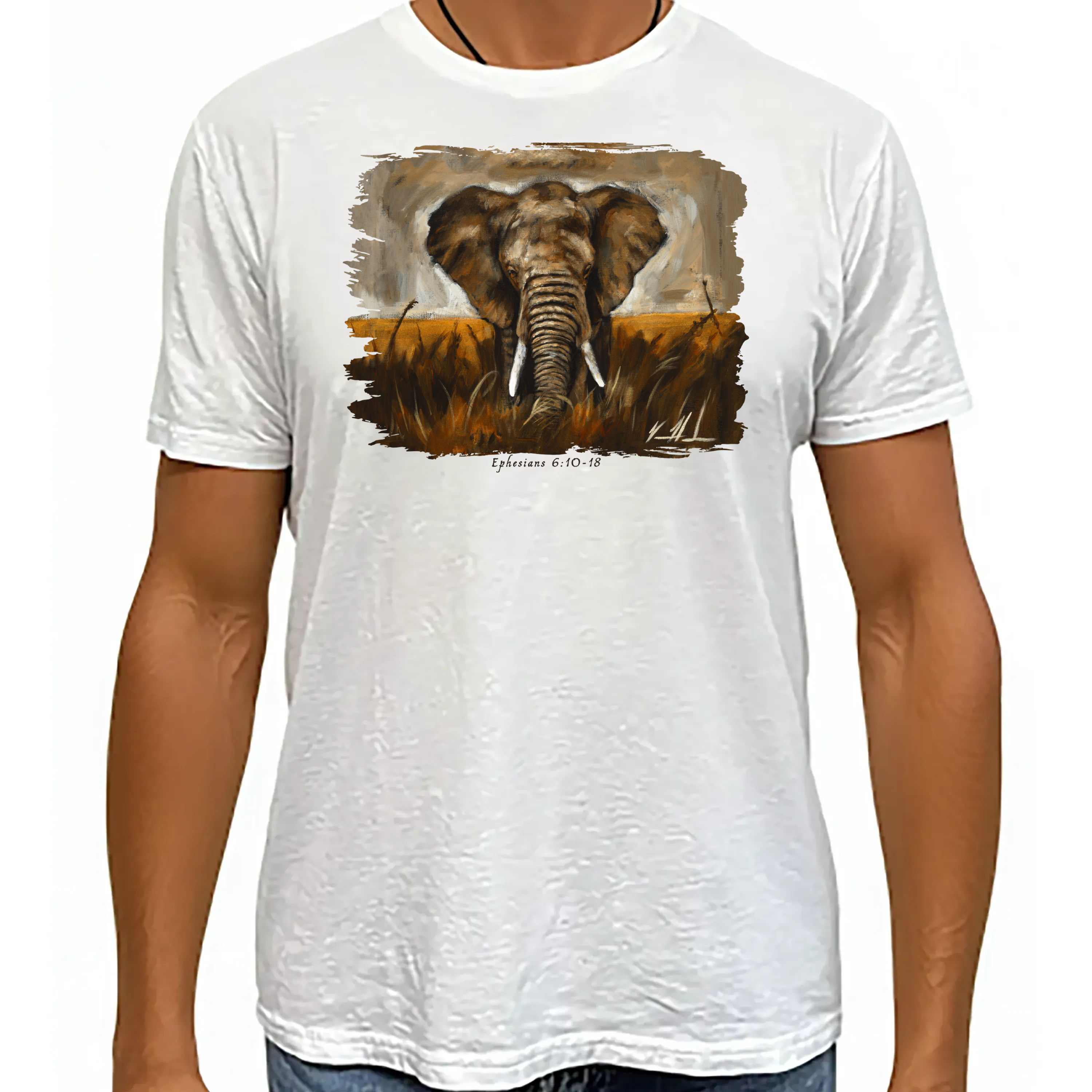 Stand Your Ground - Unisex T (Organic Bamboo) Vanessa Horabuena Short Sleeve Frost (White) XS