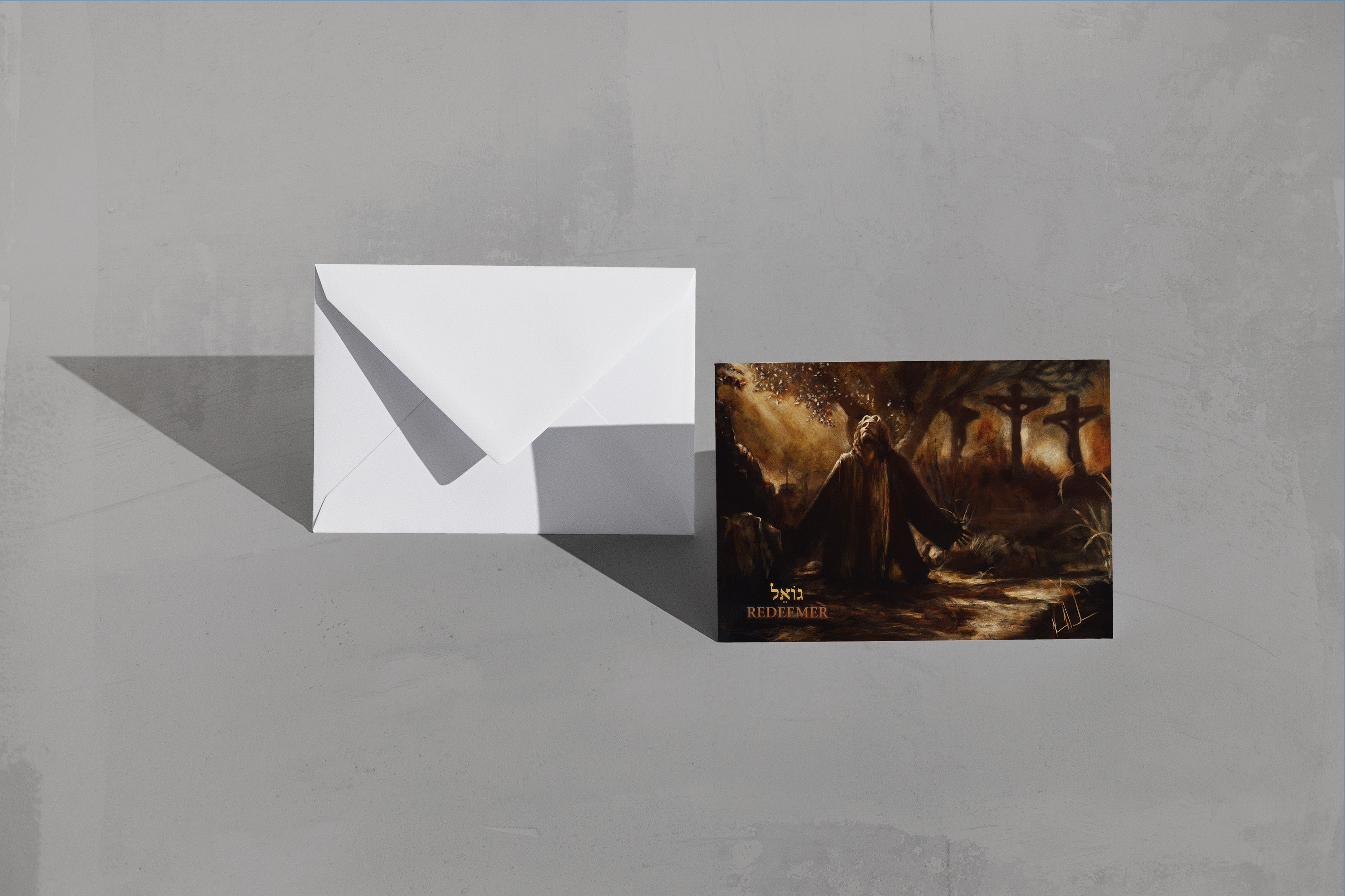 DESIGN DISCONTINUED - Gethsemane Greeting Card Vanessa Horabuena