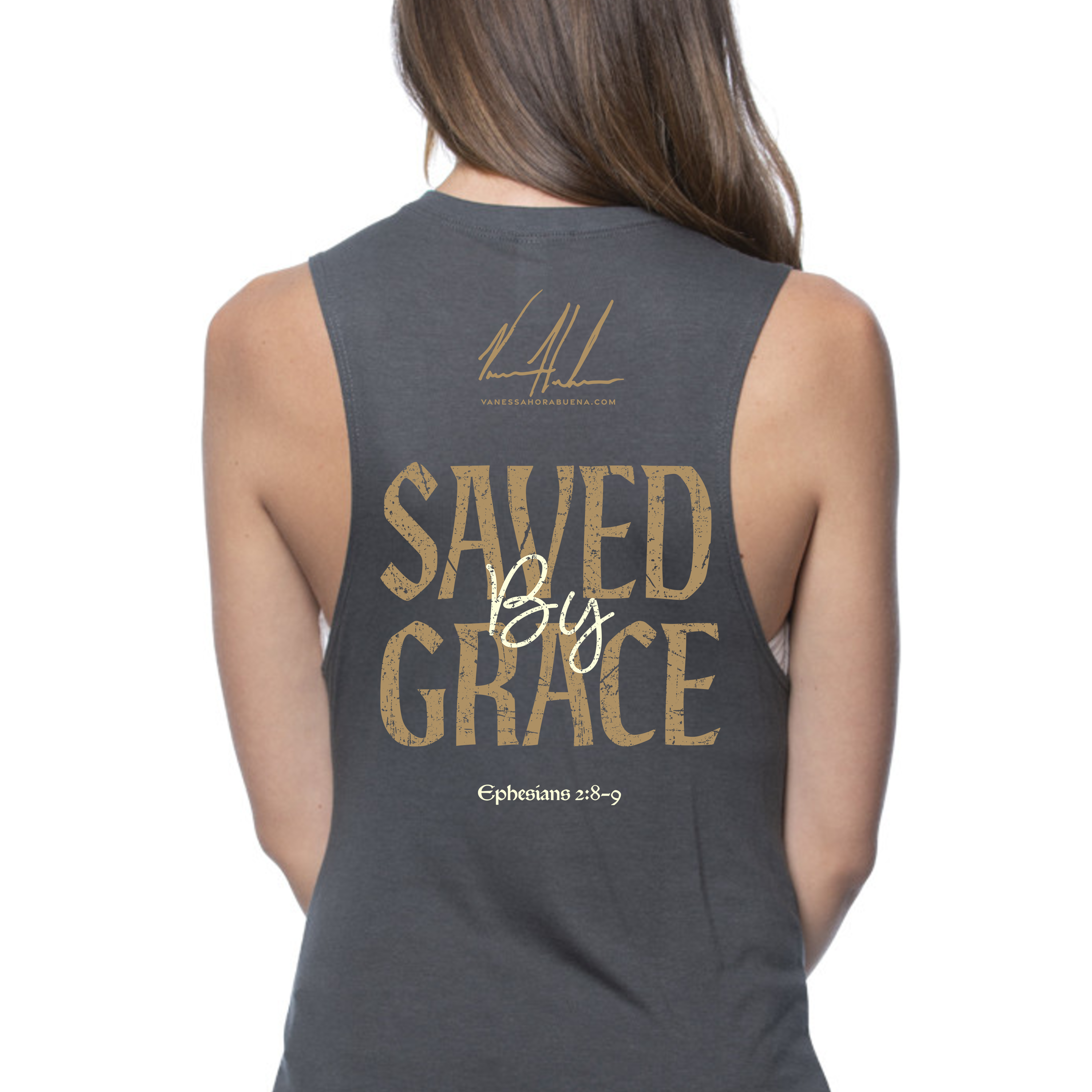Saved By Grace - Women's Tank Top (Organic Bamboo)