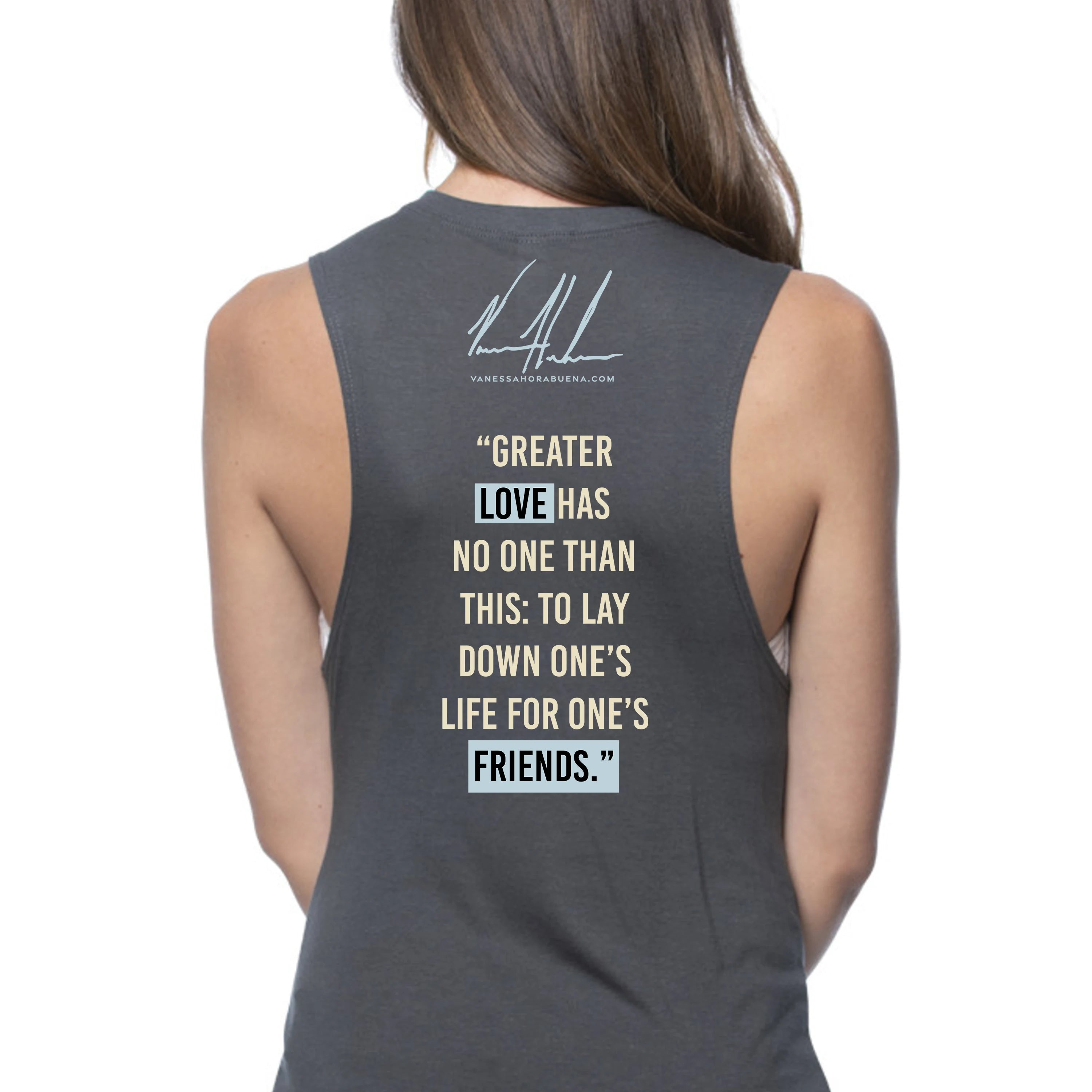 (PRE-ORDER) Charlie Kirk - A Hero's Tribute - Women's Tank Top (Organic Bamboo) Organic Bamboo Vanessa Horabuena