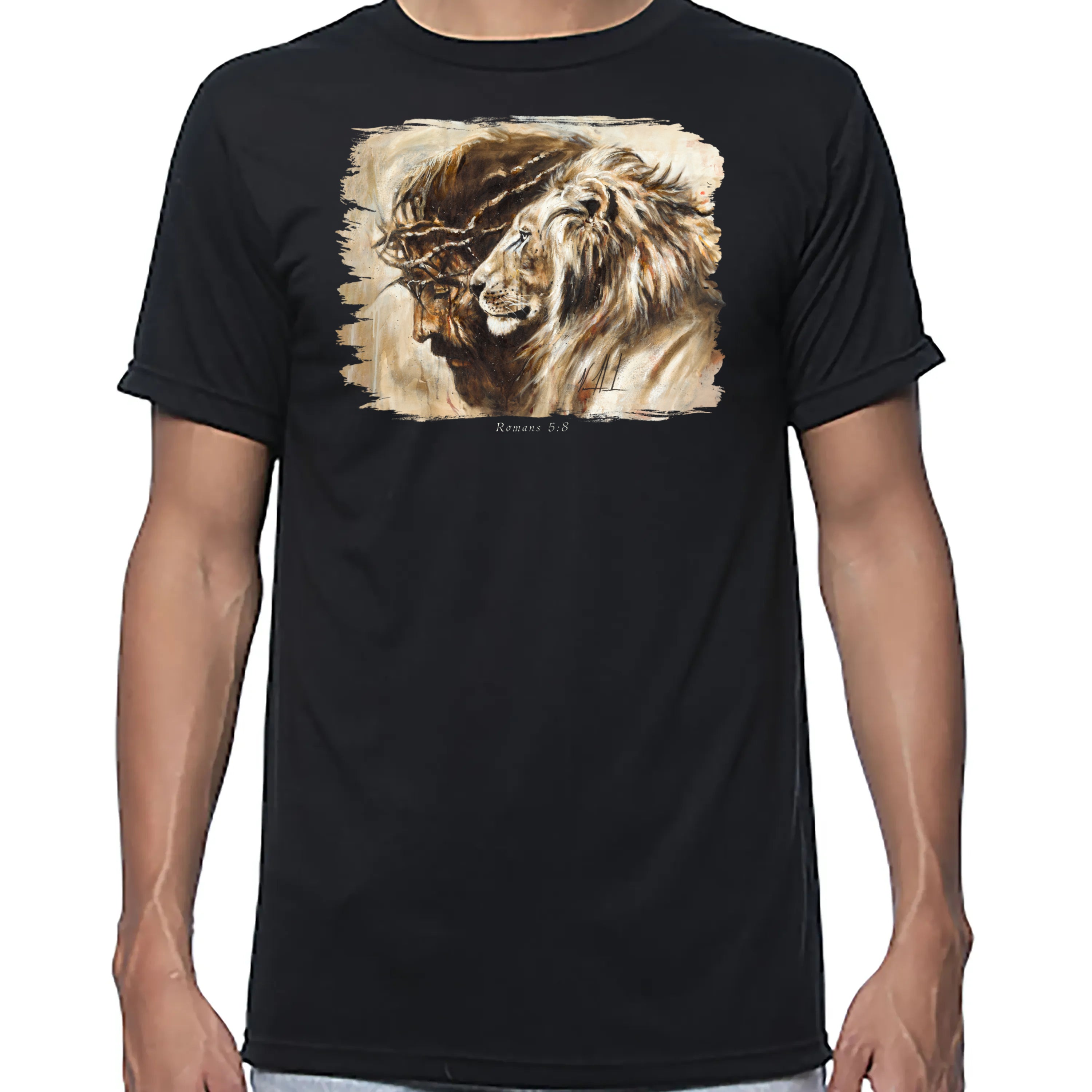 Heaven's Grace - Unisex T (Organic Bamboo) Vanessa Horabuena Short Sleeve Eclipse (Black) XS