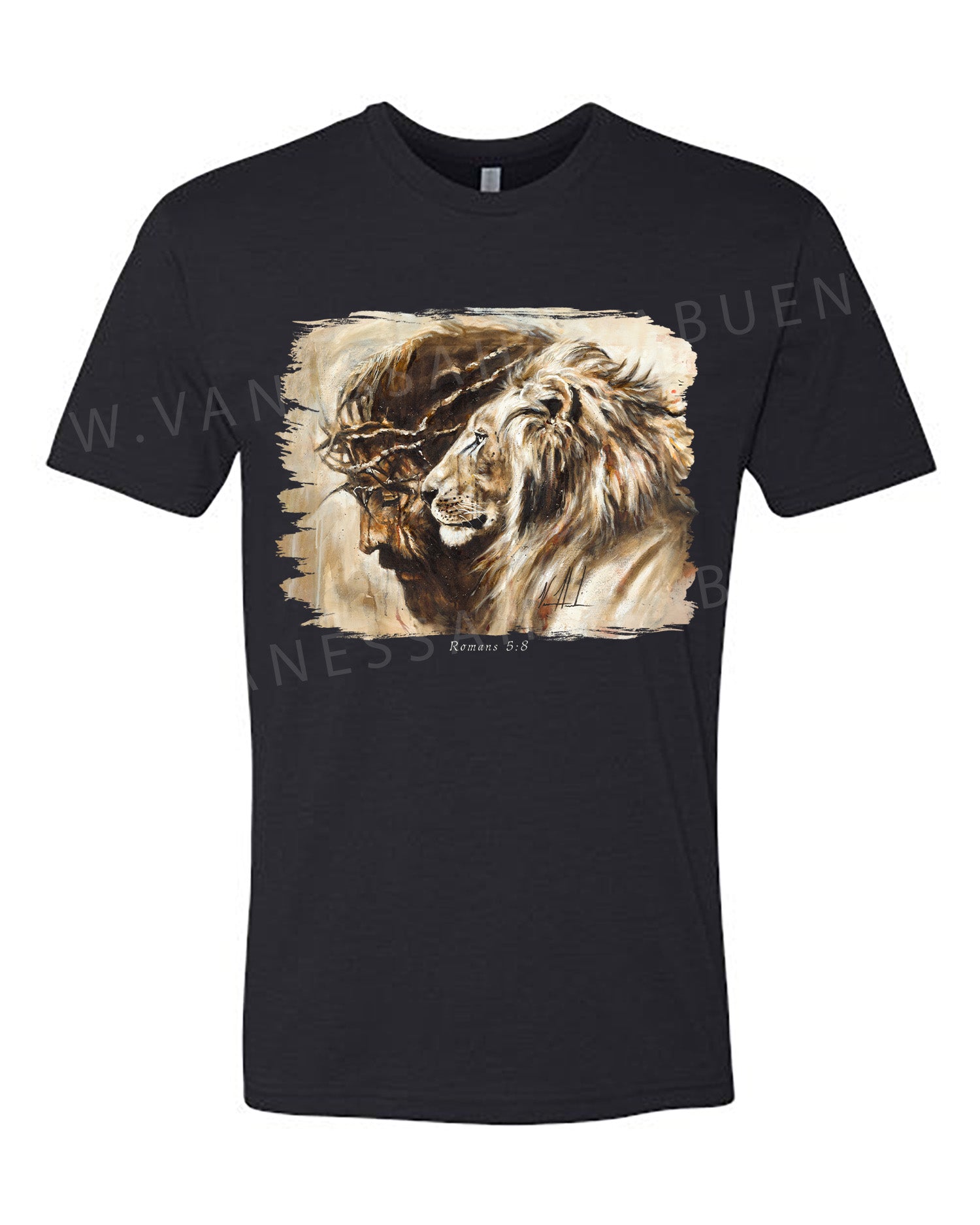 Heaven's Grace - Unisex T-Shirt Vanessa Horabuena Short Sleeve Black Small