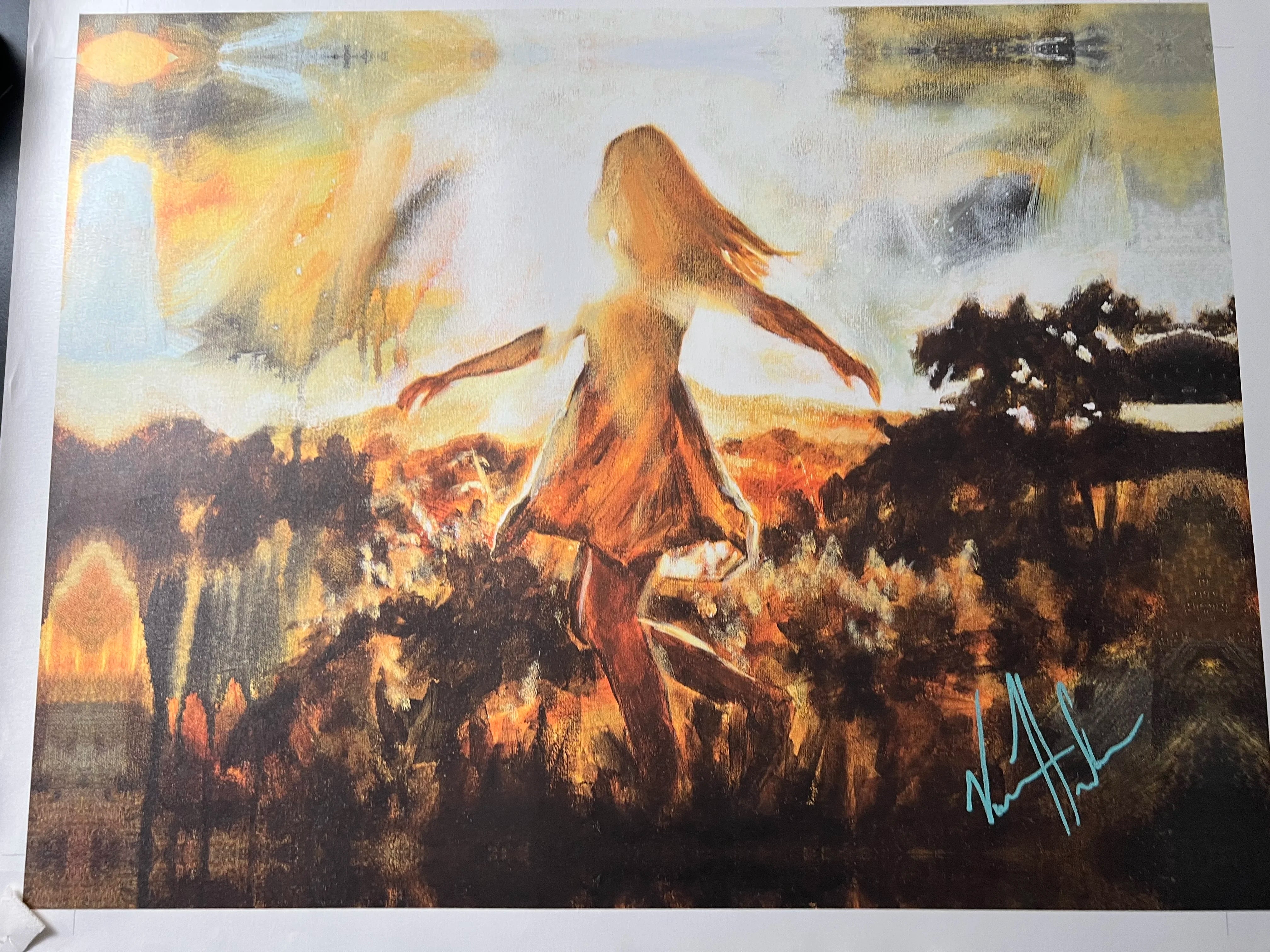 CM# 19 - Dare to Dance Again - RE-DESIGNED! - 36"x48" Canvas Print Vanessa Horabuena