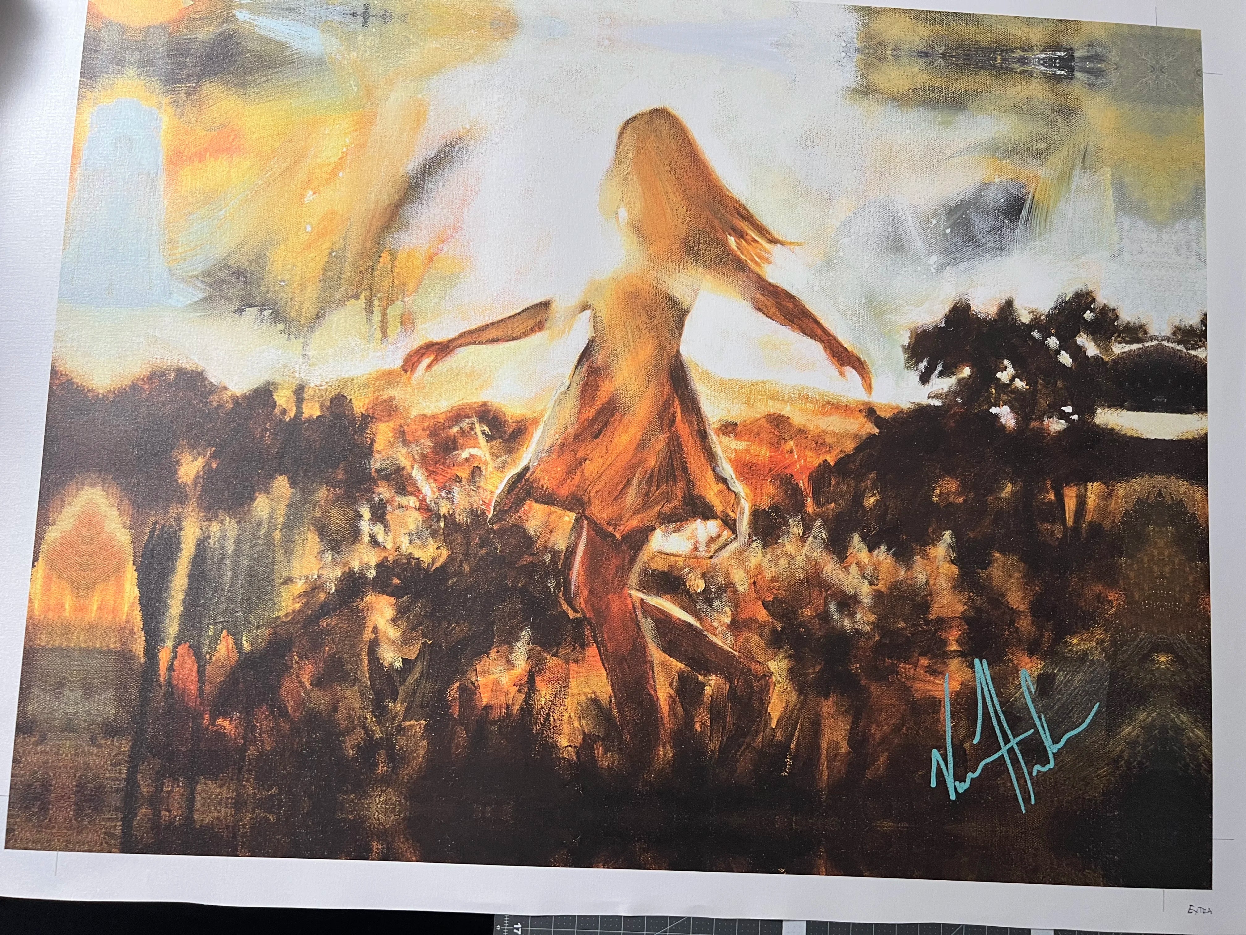 CM# 20 - Dare to Dance Again - RE-DESIGNED! - 36"x48" Canvas Print Vanessa Horabuena