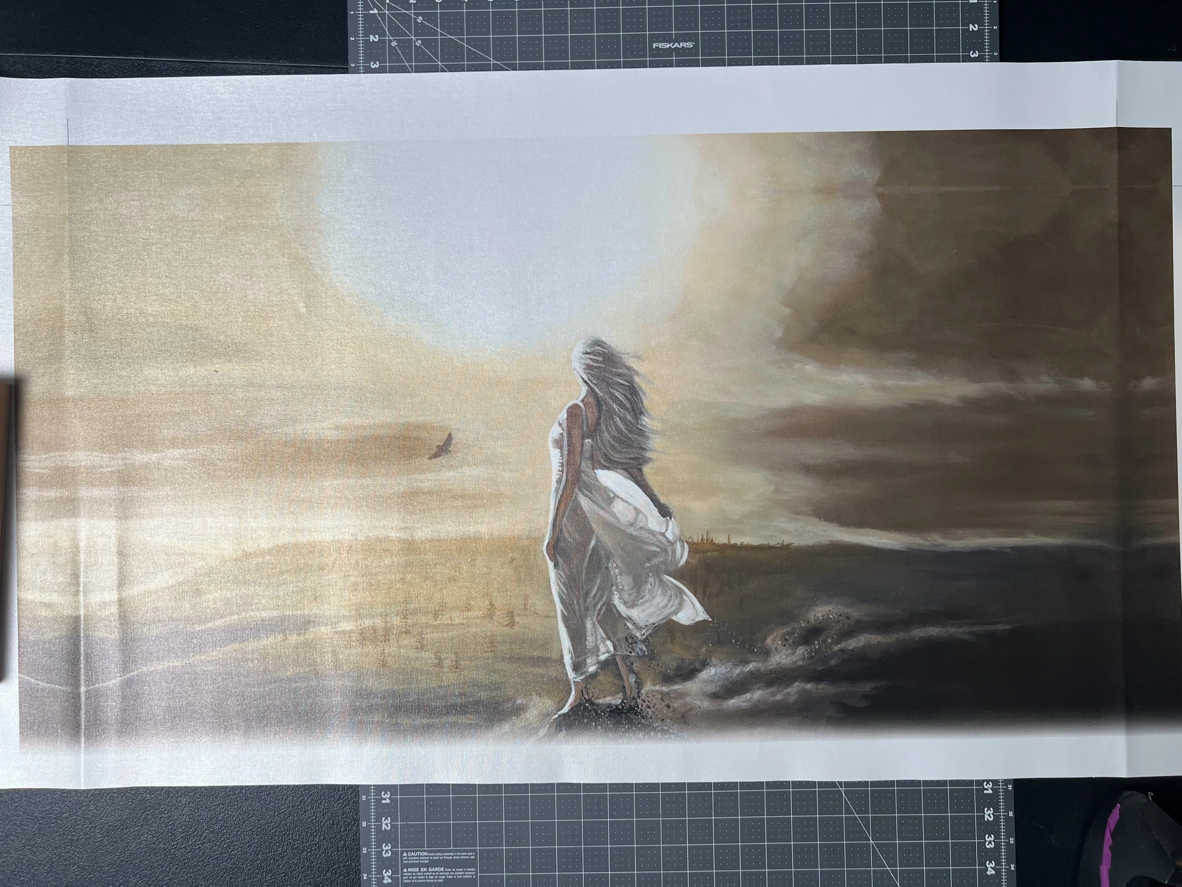 CM# 43 - Beauty for Ashes - 30"x40" Canvas Print Vanessa Horabuena