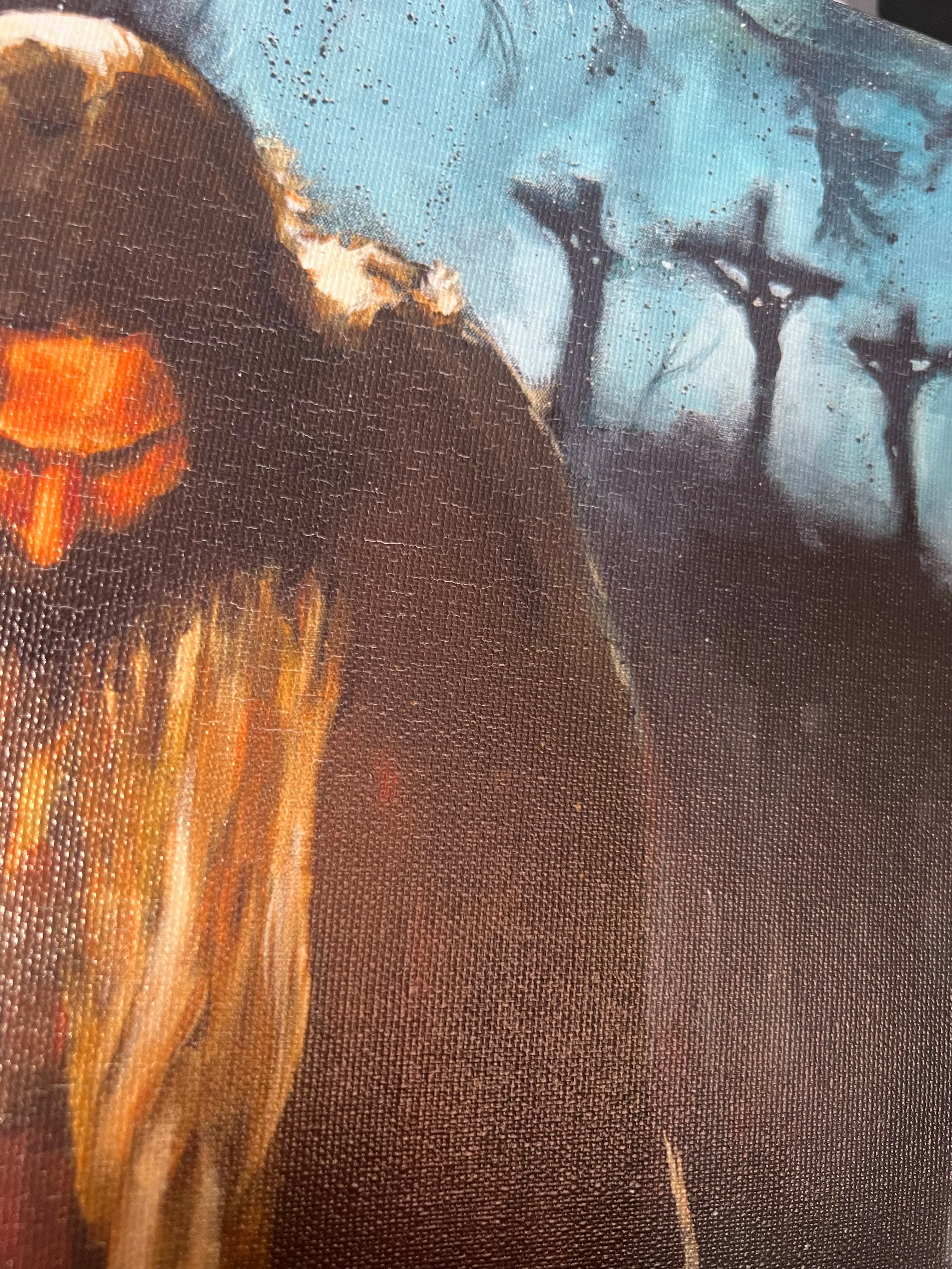 CM# 50 - Walk By Faith - 11"x14" Canvas Print Vanessa Horabuena