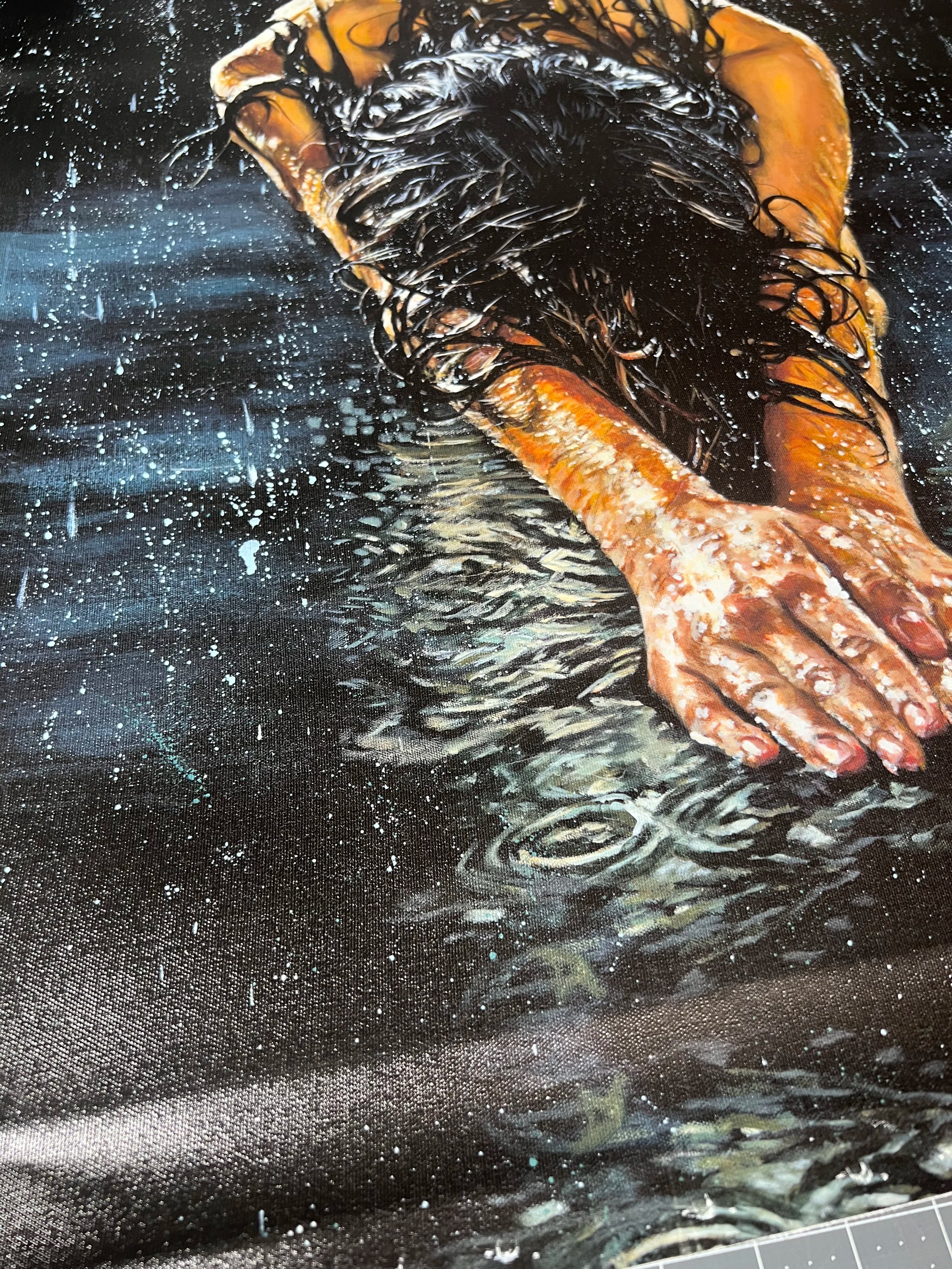 CM# 63 - The Art of Surrender - 24"x30" Canvas Print Vanessa Horabuena