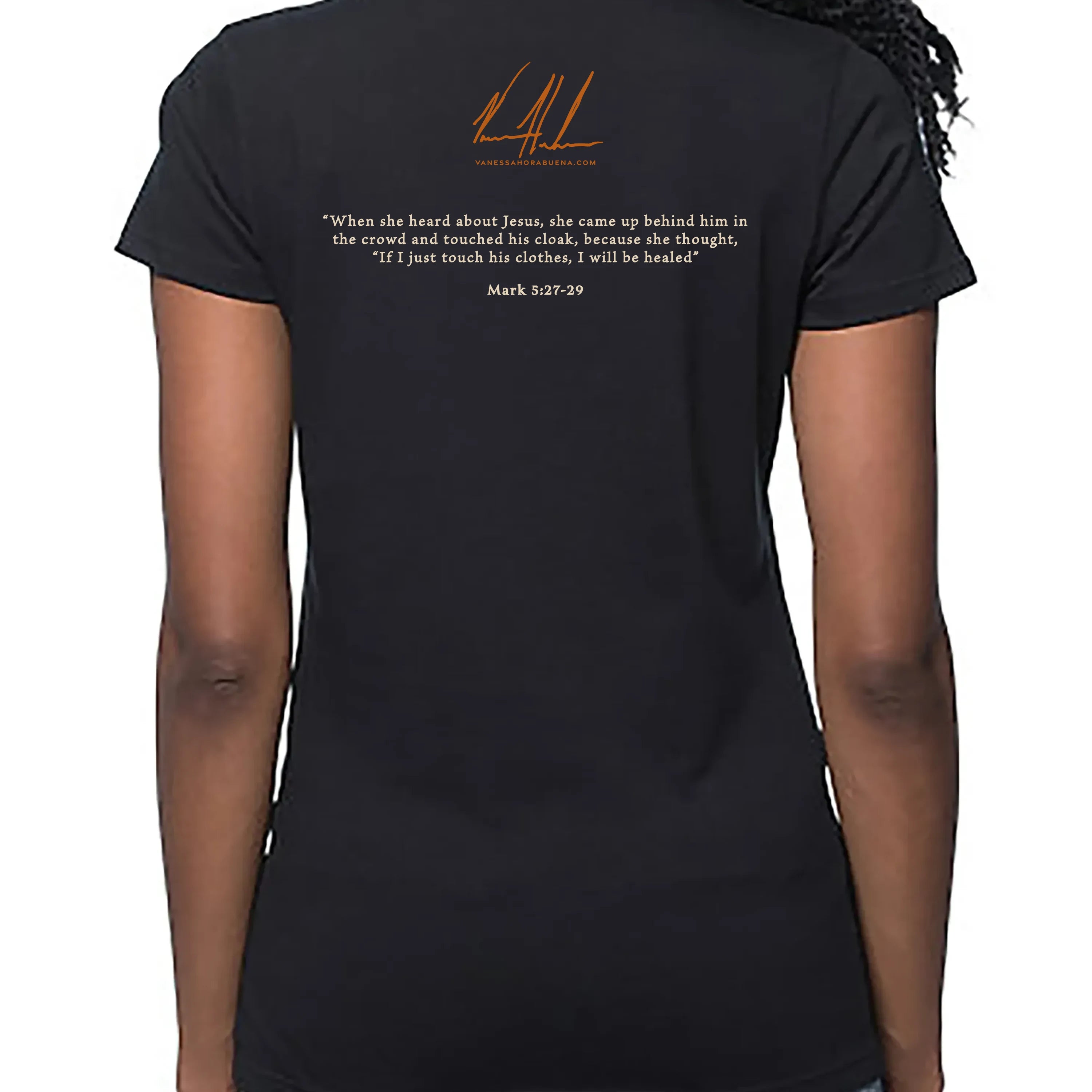 Women's T (Organic Bamboo) - Jesus Healer Organic Bamboo Vanessa Horabuena