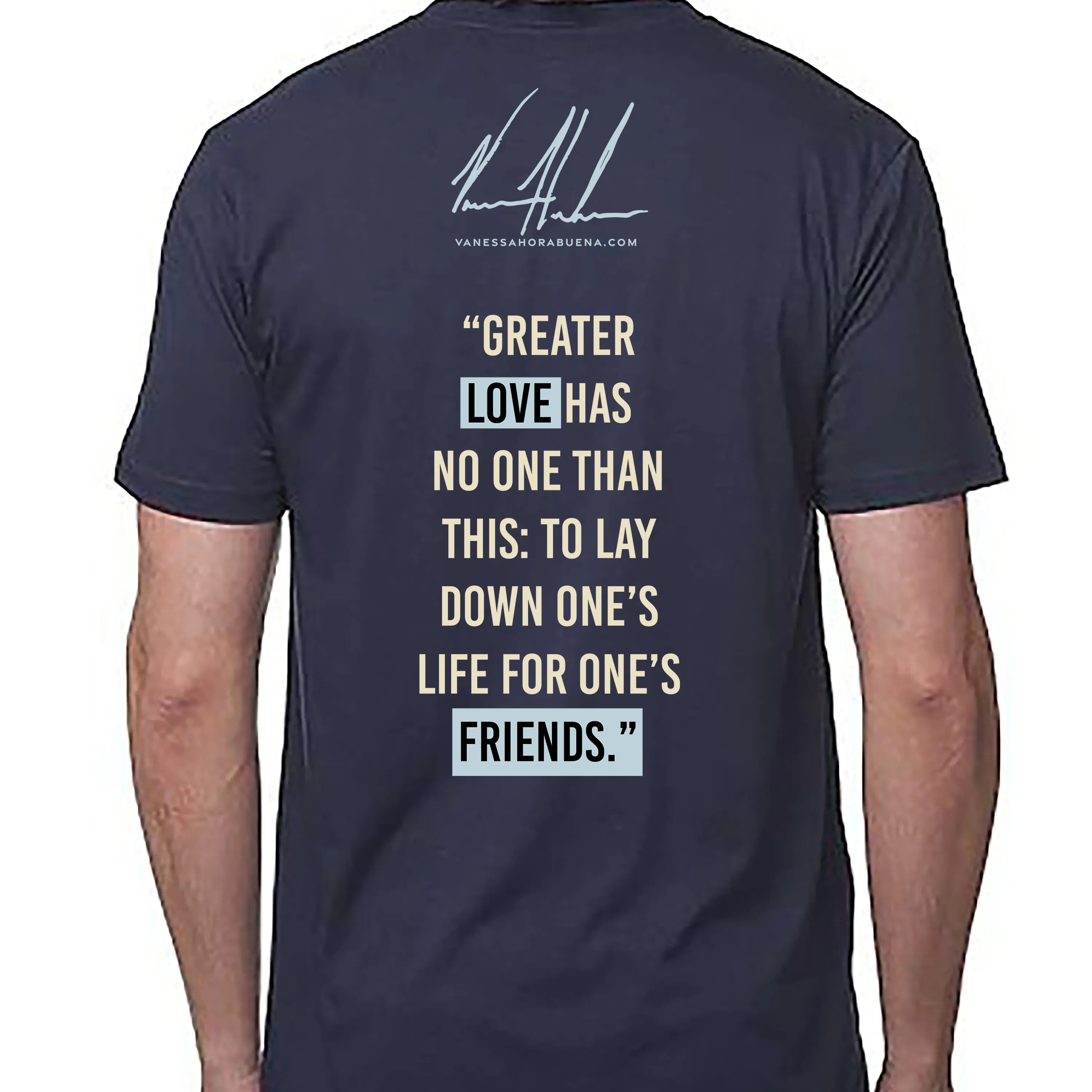 (PRE-ORDER) Charlie Kirk - A Hero's Tribute - Unisex T (Premium Organic Fabric) Vanessa Horabuena