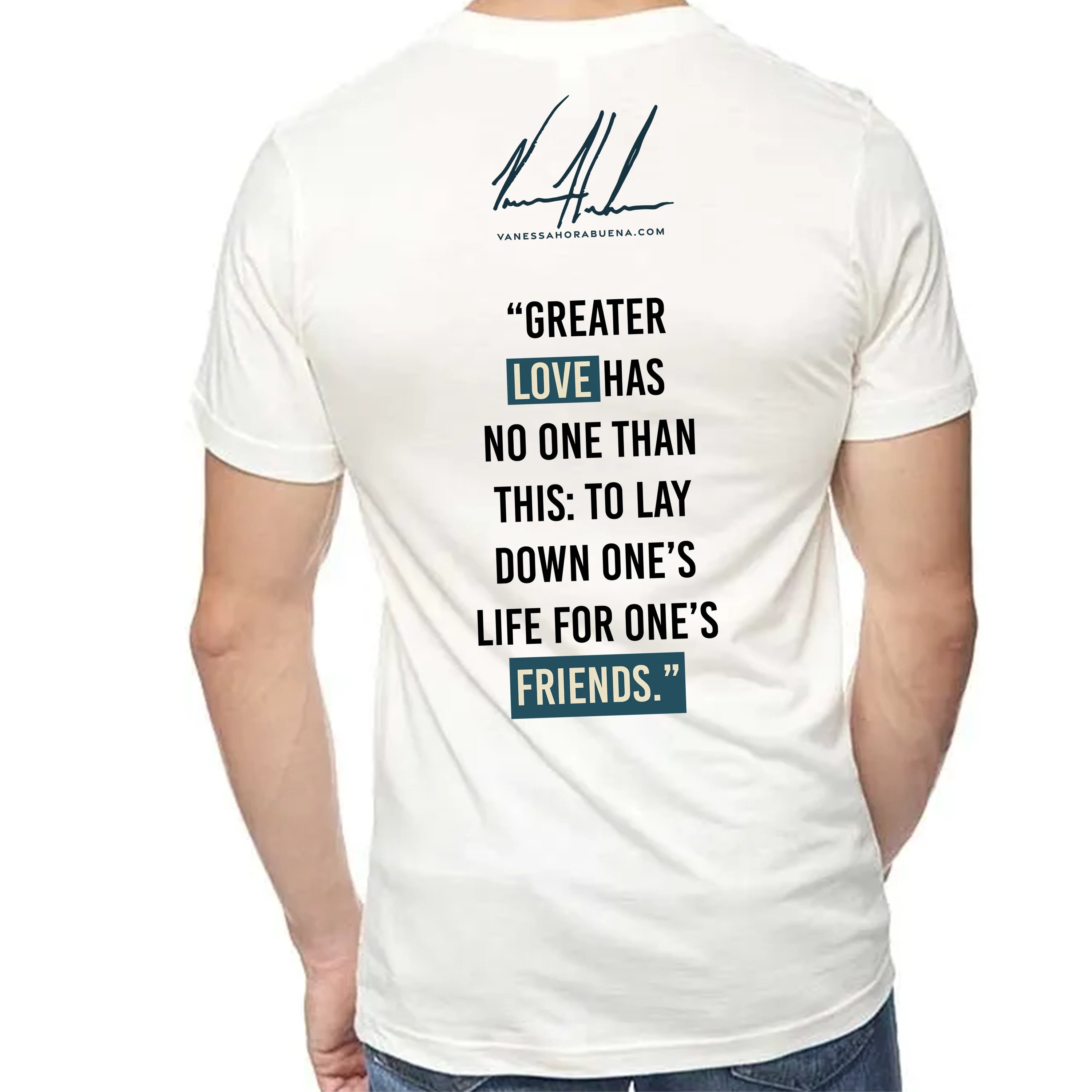 (PRE-ORDER) Charlie Kirk - A Hero's Tribute - Unisex T (Premium Organic Fabric) Vanessa Horabuena