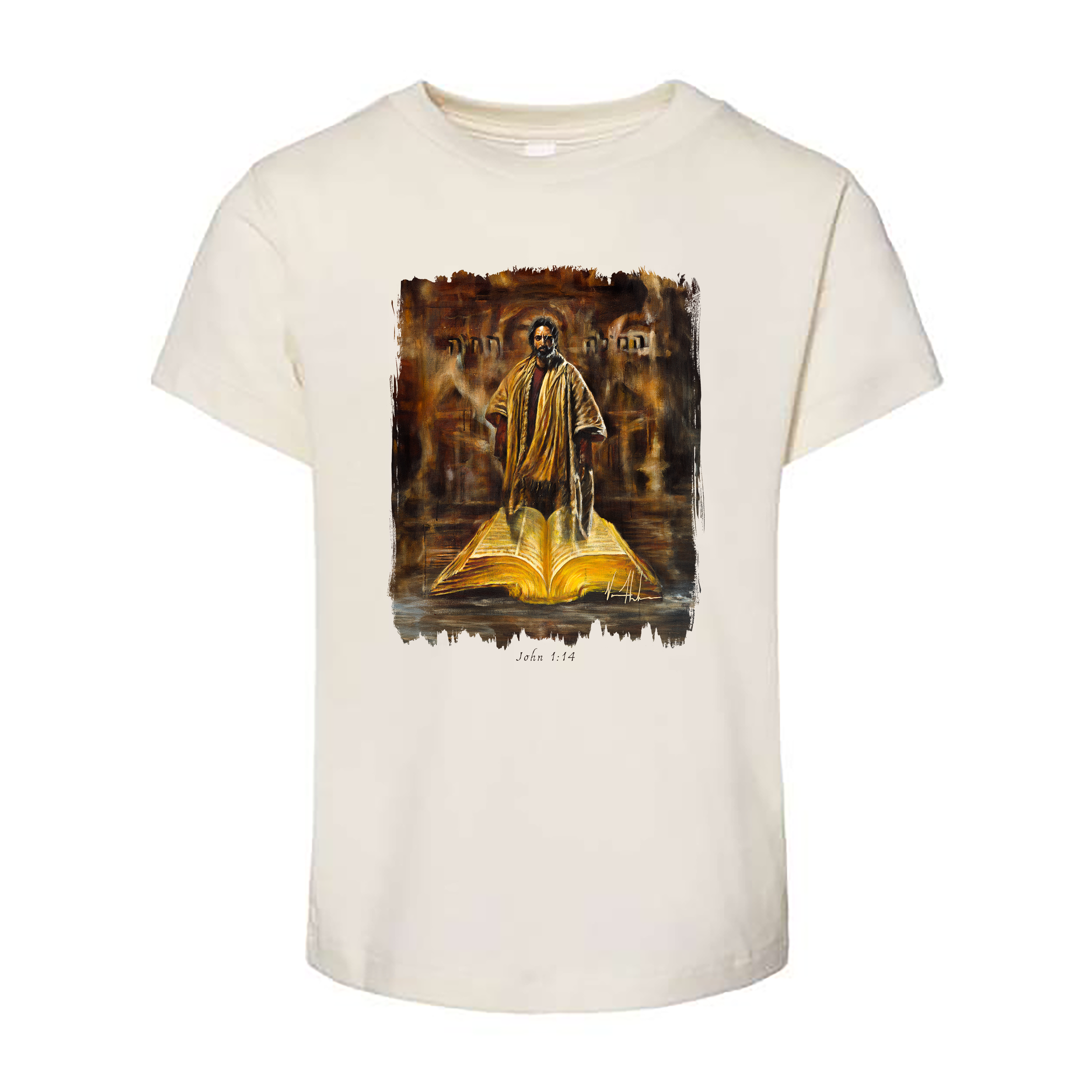 The Living Word - Kids T (Organic Cotton) Organic Cotton Vanessa Horabuena Toddler Natural 2T