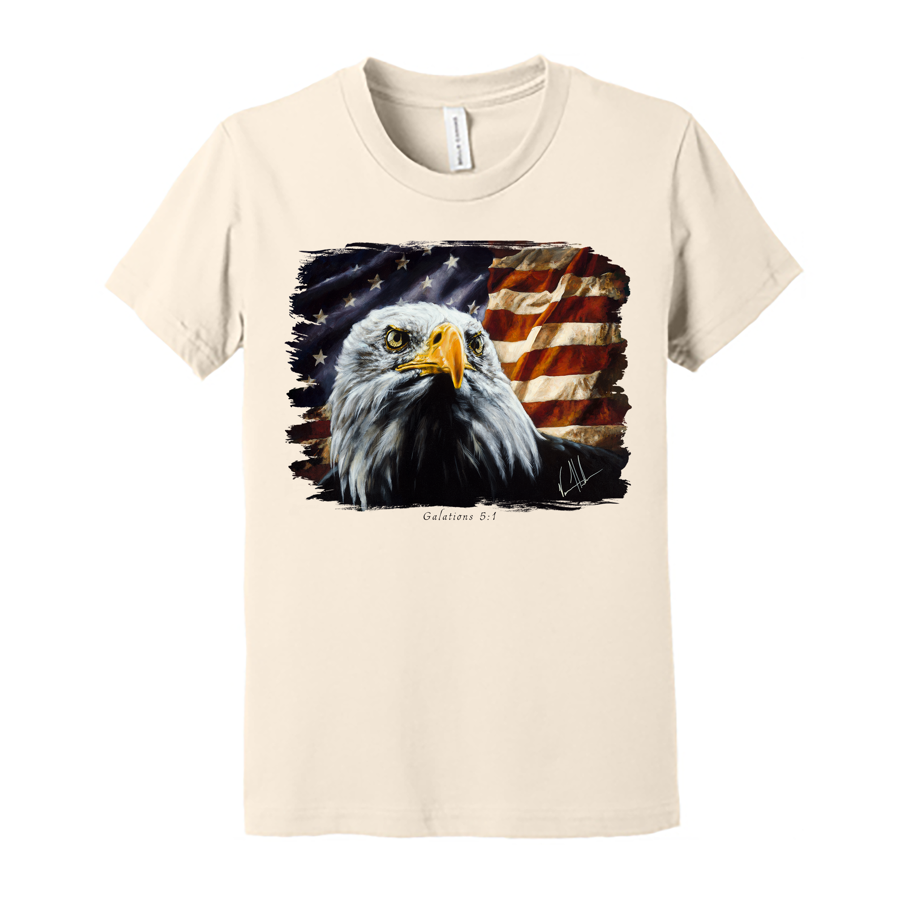 Kids T (Organic Cotton) - The Fight for Freedom Organic Cotton Vanessa Horabuena Youth Natural Small