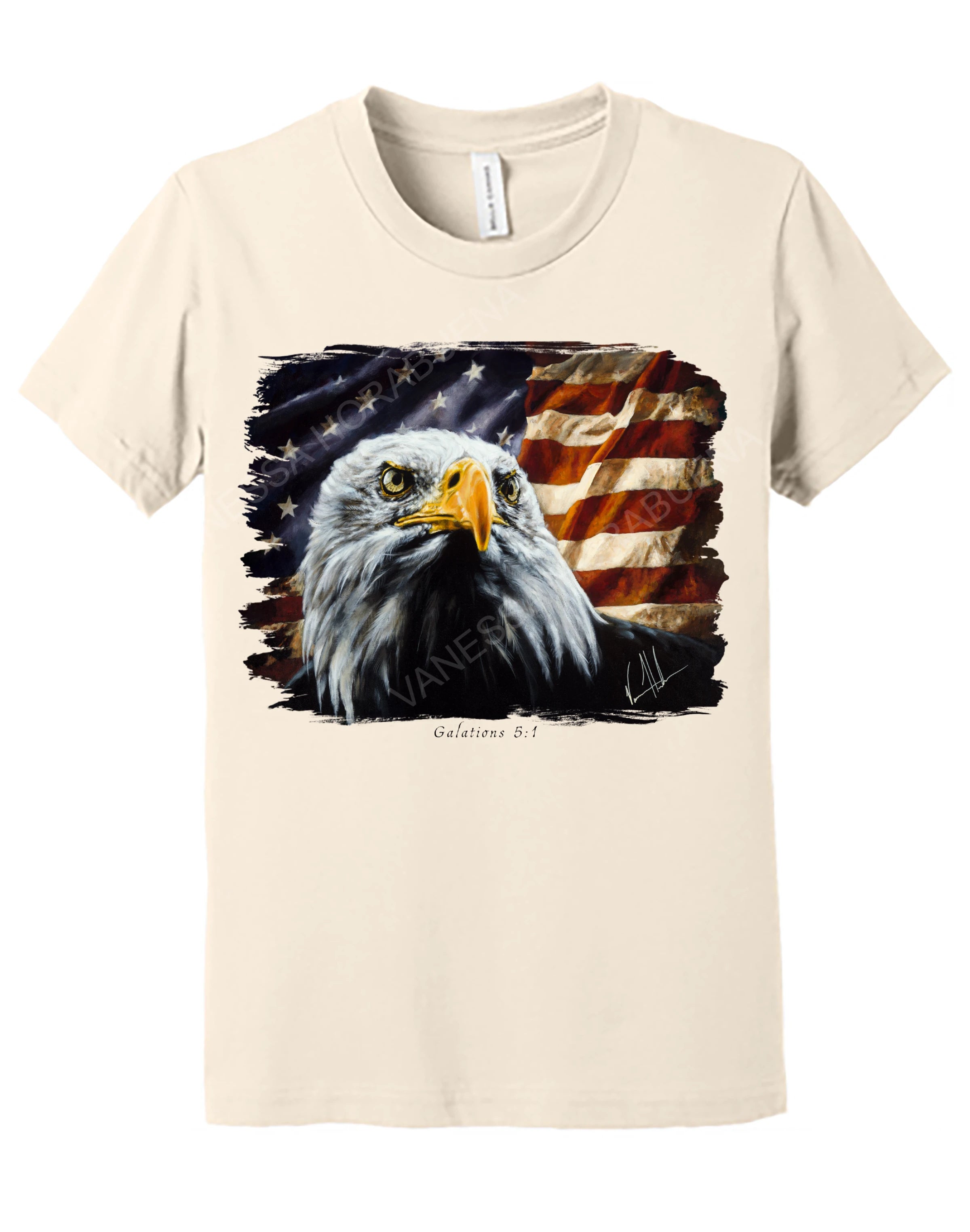 The Fight for Freedom - Kids T (Organic Cotton) Vanessa Horabuena Kids Natural Small