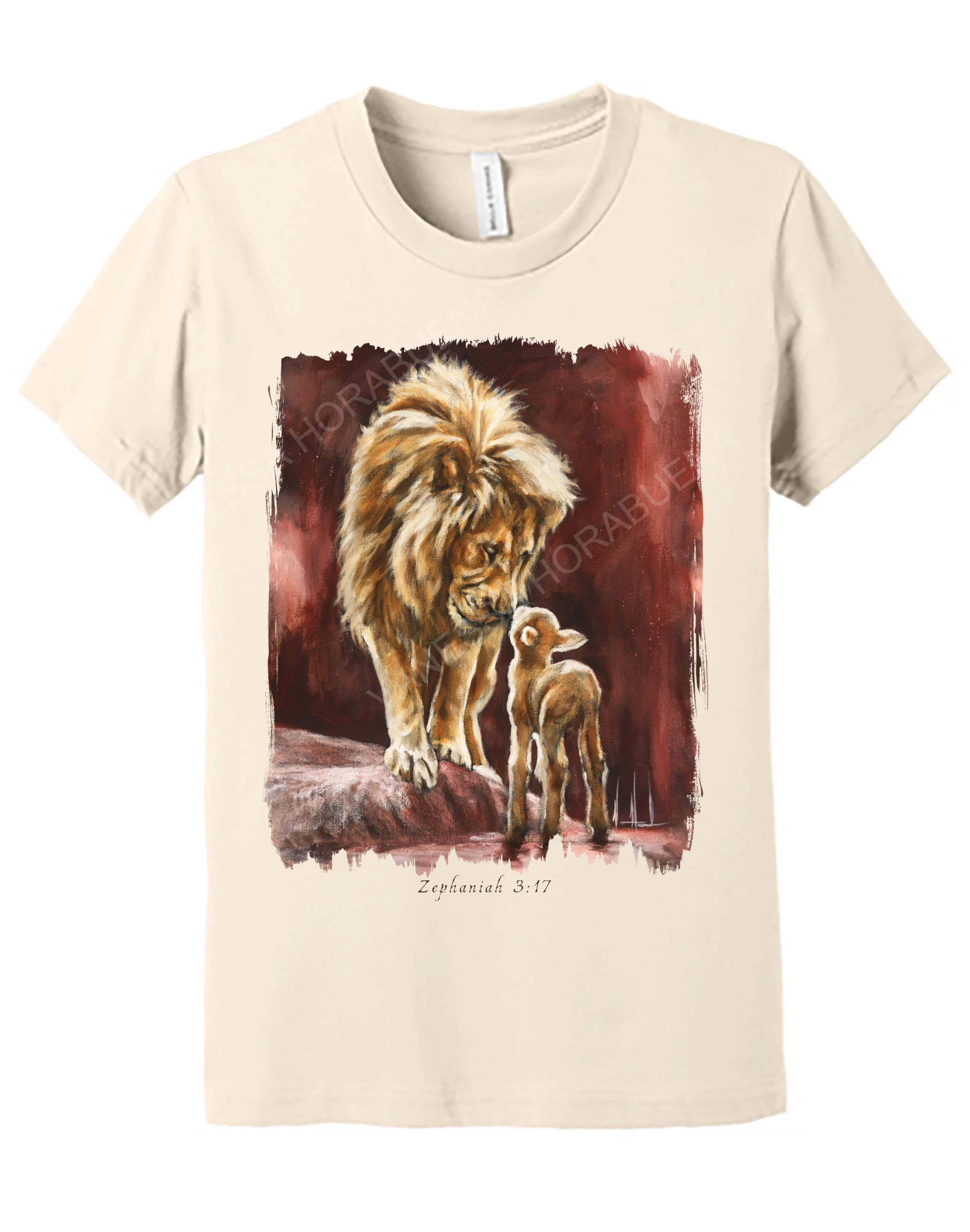 The Heart of God - Kids T (Organic Cotton) Vanessa Horabuena Kids Natural Small