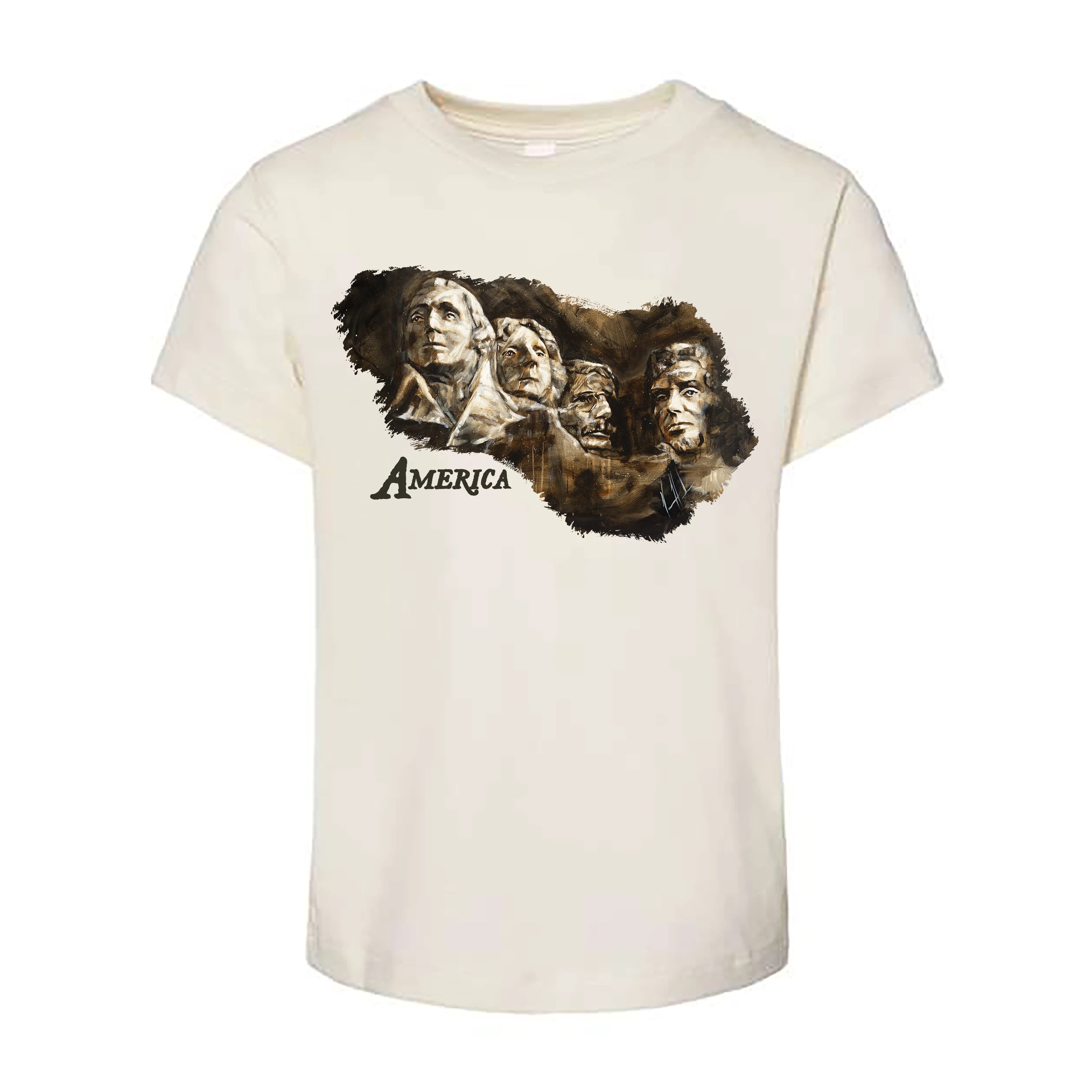 Kids T - Legends of Freedom -(Organic Cotton) - 4th of July Organic Cotton Vanessa Horabuena Toddler Natural 2T