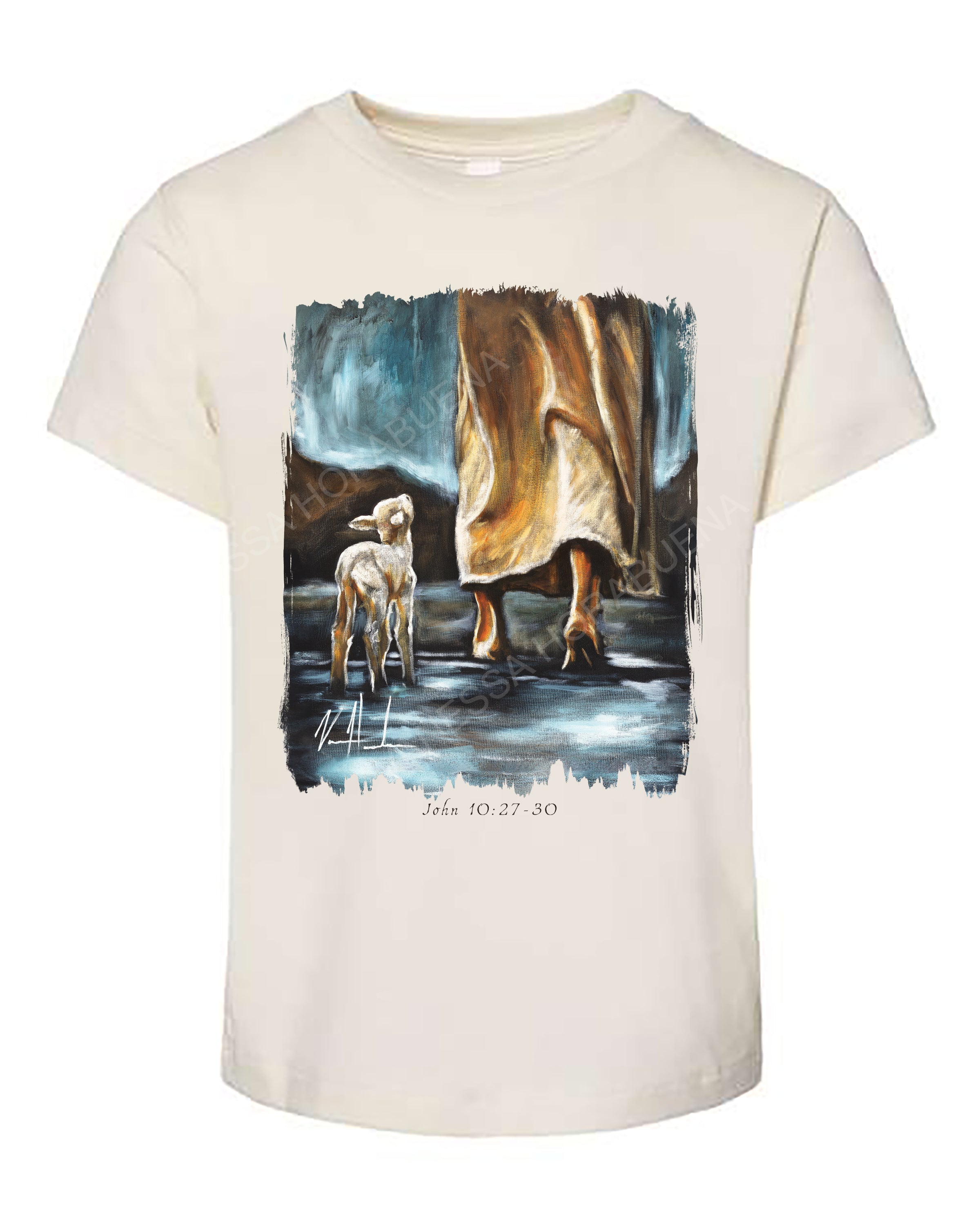 My Sheep Listen To My Voice - Kids T (Organic Cotton) Vanessa Horabuena Kids Natural 2T