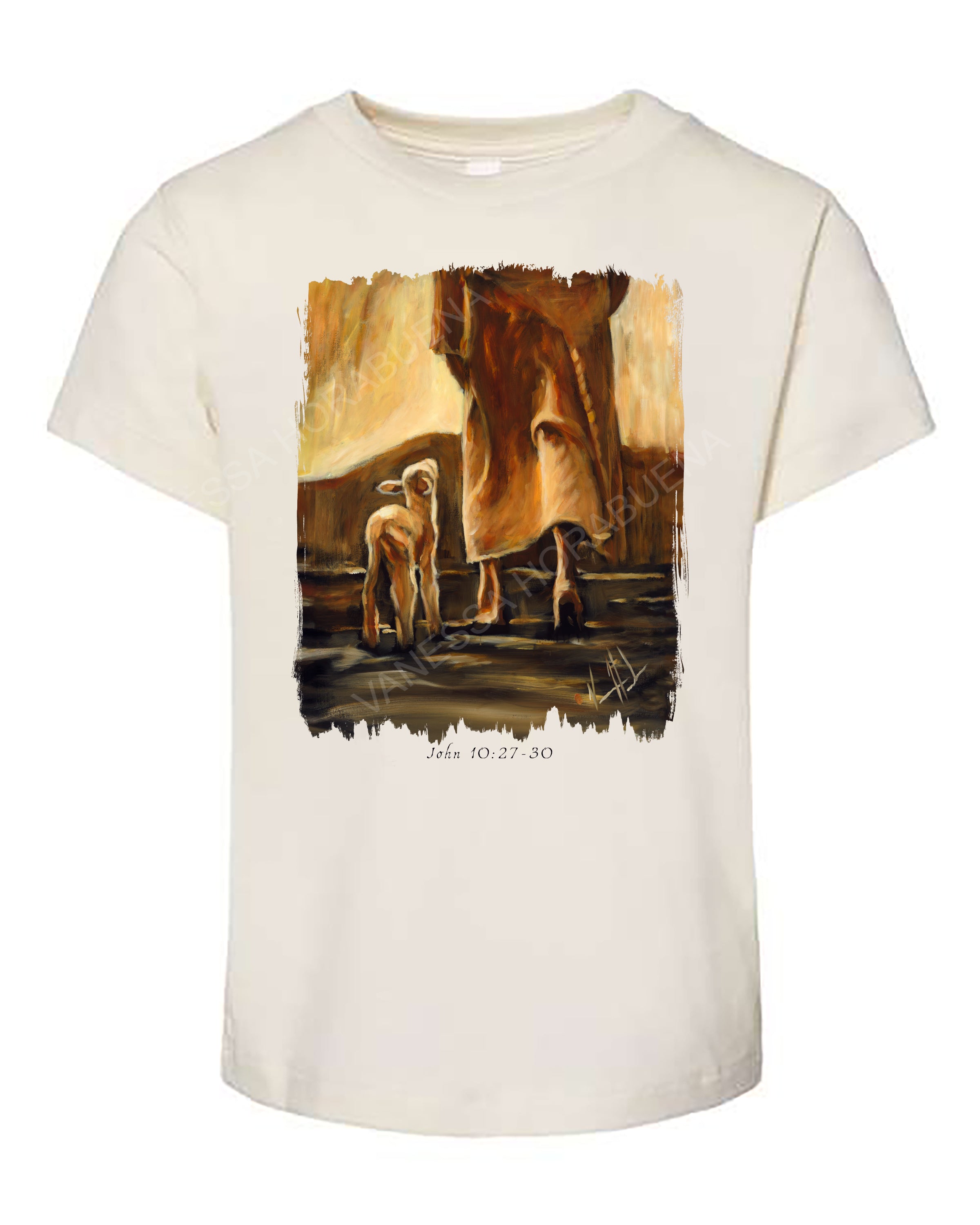 My Sheep Listen to My Voice - Fall Edition - Kids T (Organic Cotton) Vanessa Horabuena Kids Natural 2T