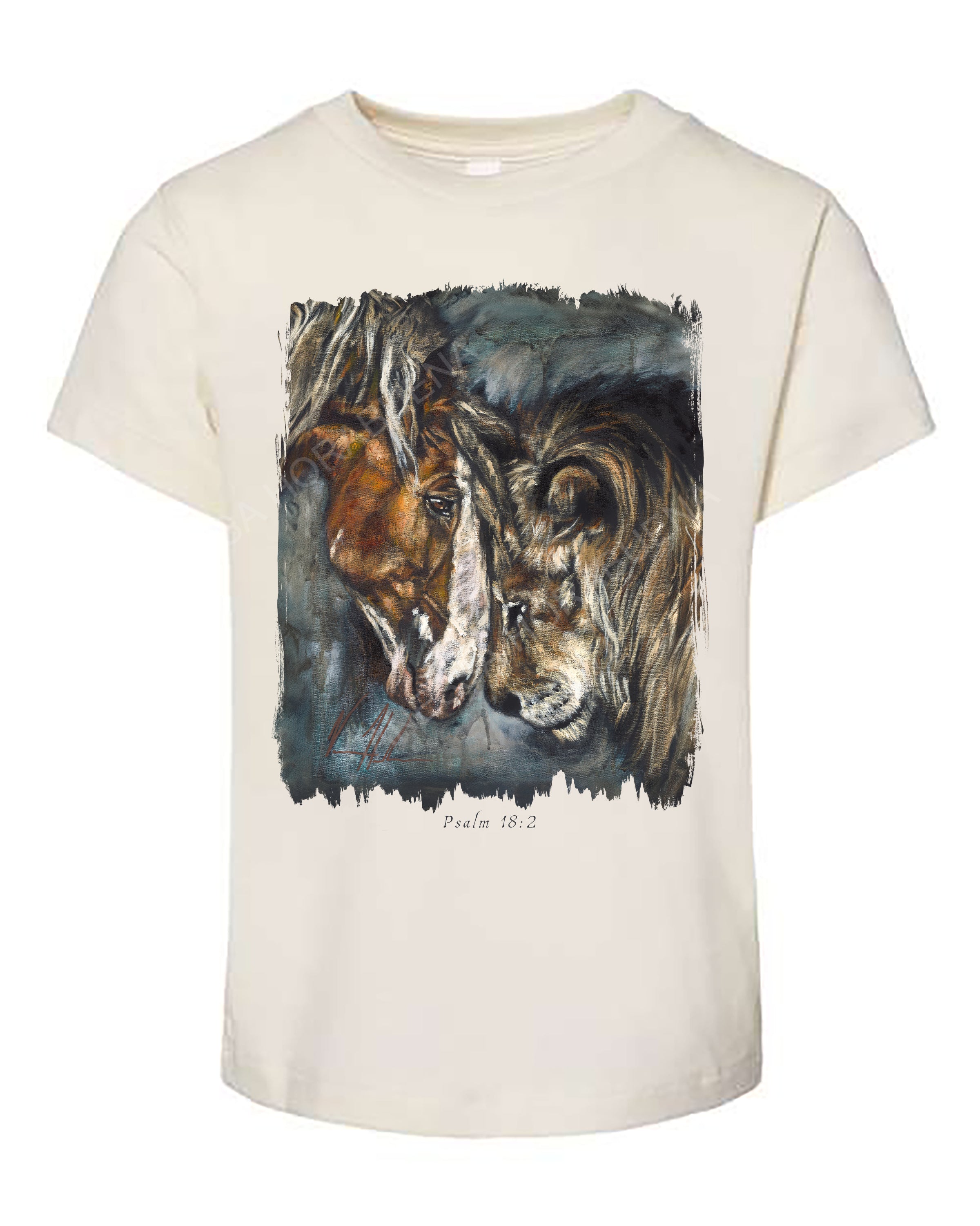 Courage & Strength - Kids T (Organic Cotton) Vanessa Horabuena Kids Natural 2T