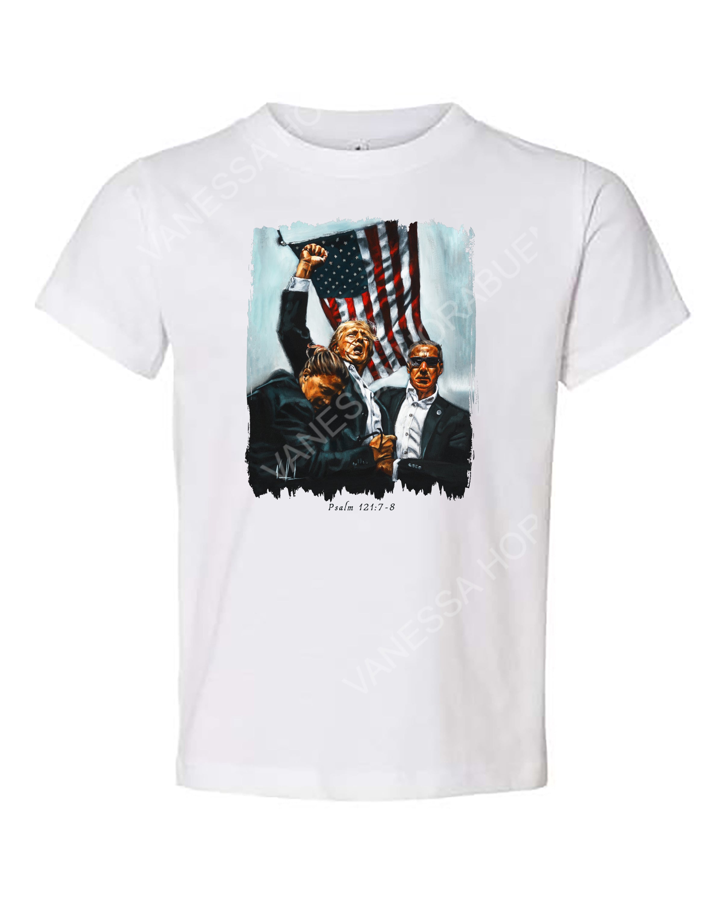 Never Surrender - Kids T (Organic Cotton) Vanessa Horabuena Kids White 2T