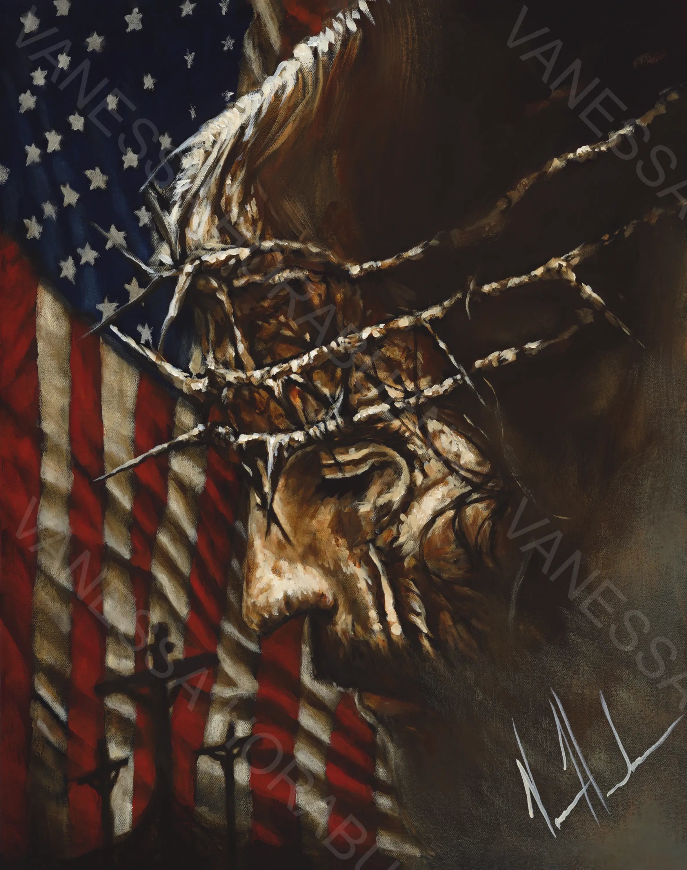 DESIGN DISCONTINUED - One Nation Under God