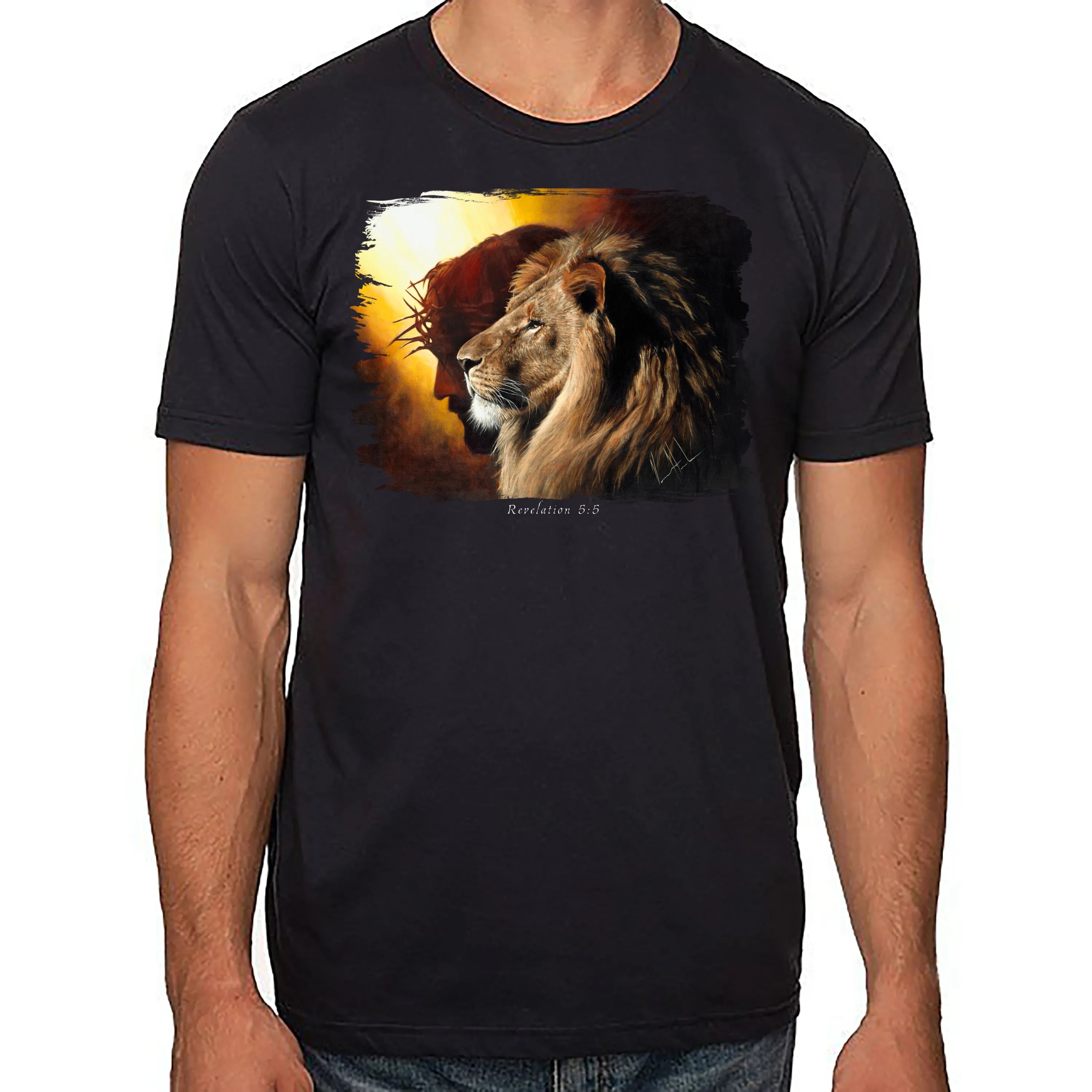 The Lion Of Judah - Unisex T (Organic Cotton) Organic Cotton Vanessa Horabuena