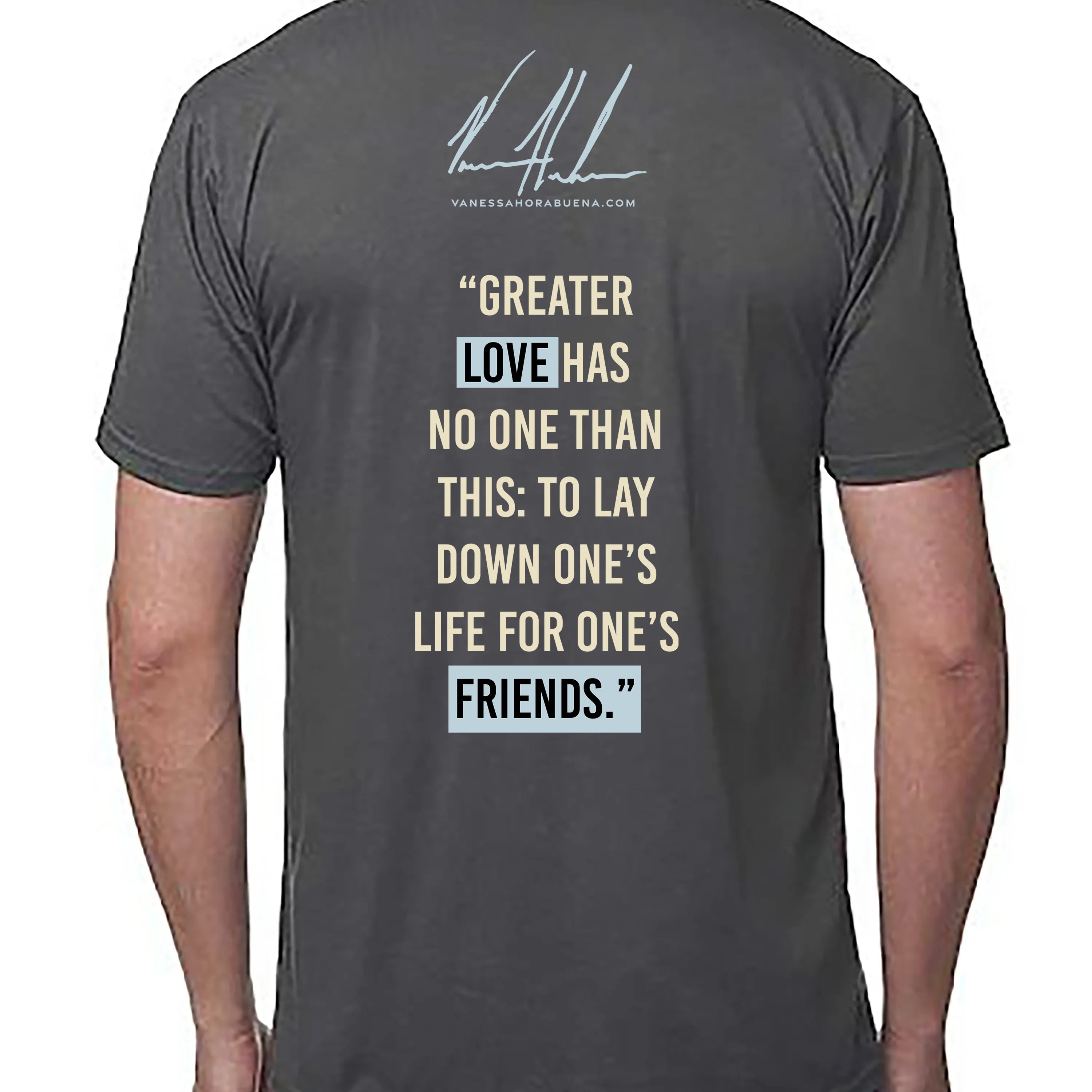 (PRE-ORDER) Charlie Kirk - A Hero's Tribute - Unisex T (Premium Organic Fabric) Vanessa Horabuena