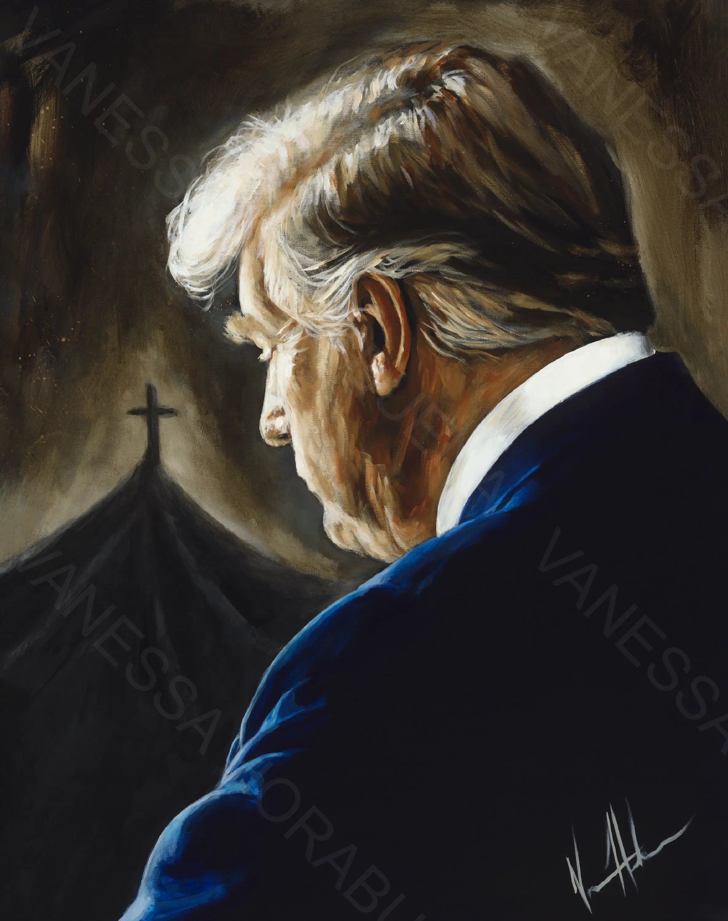 Prayers for Our President - In This Dark Hour Vanessa Horabuena
