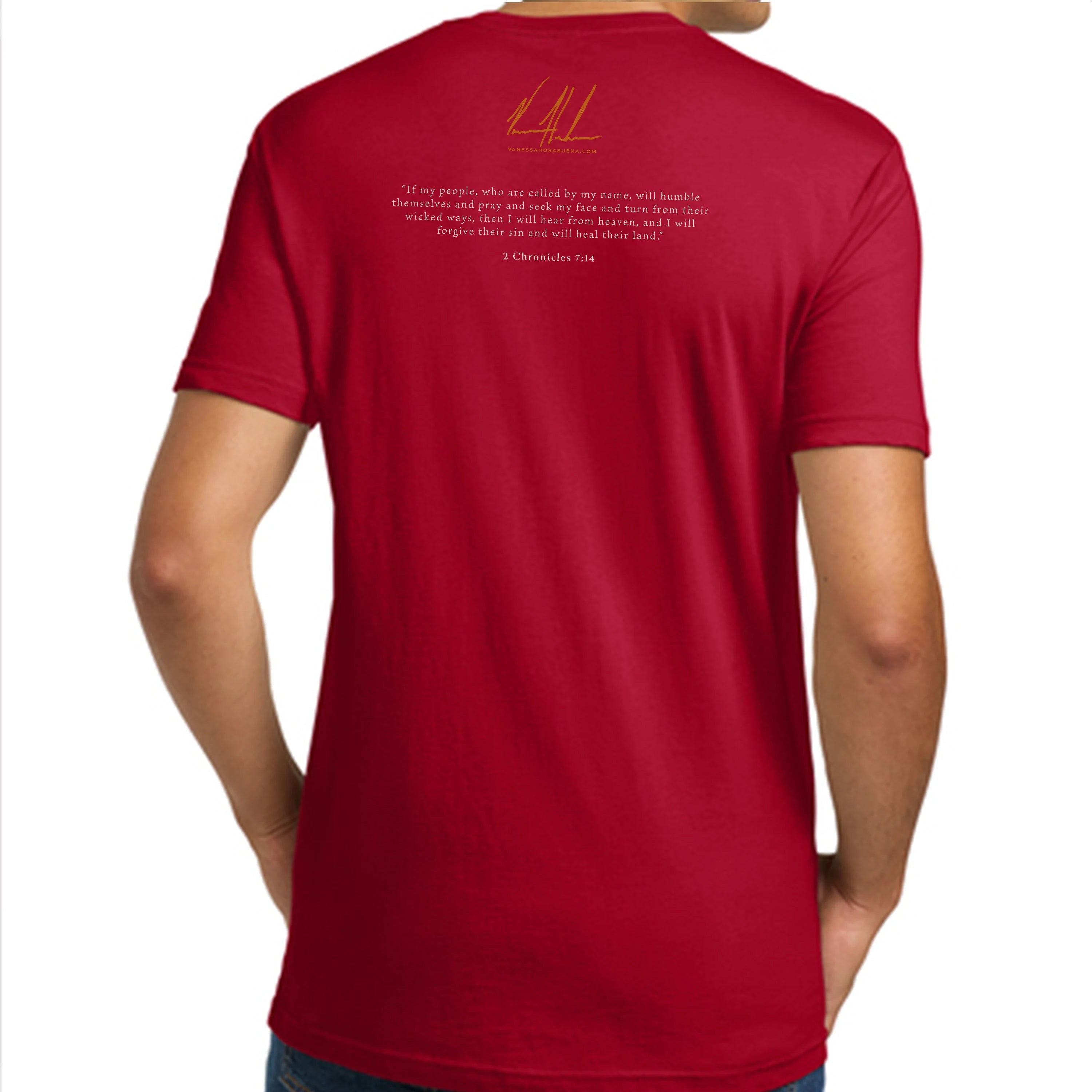 Unisex T Organic Cotton - An American Tribute - (4th of July) Organic Cotton Vanessa Horabuena