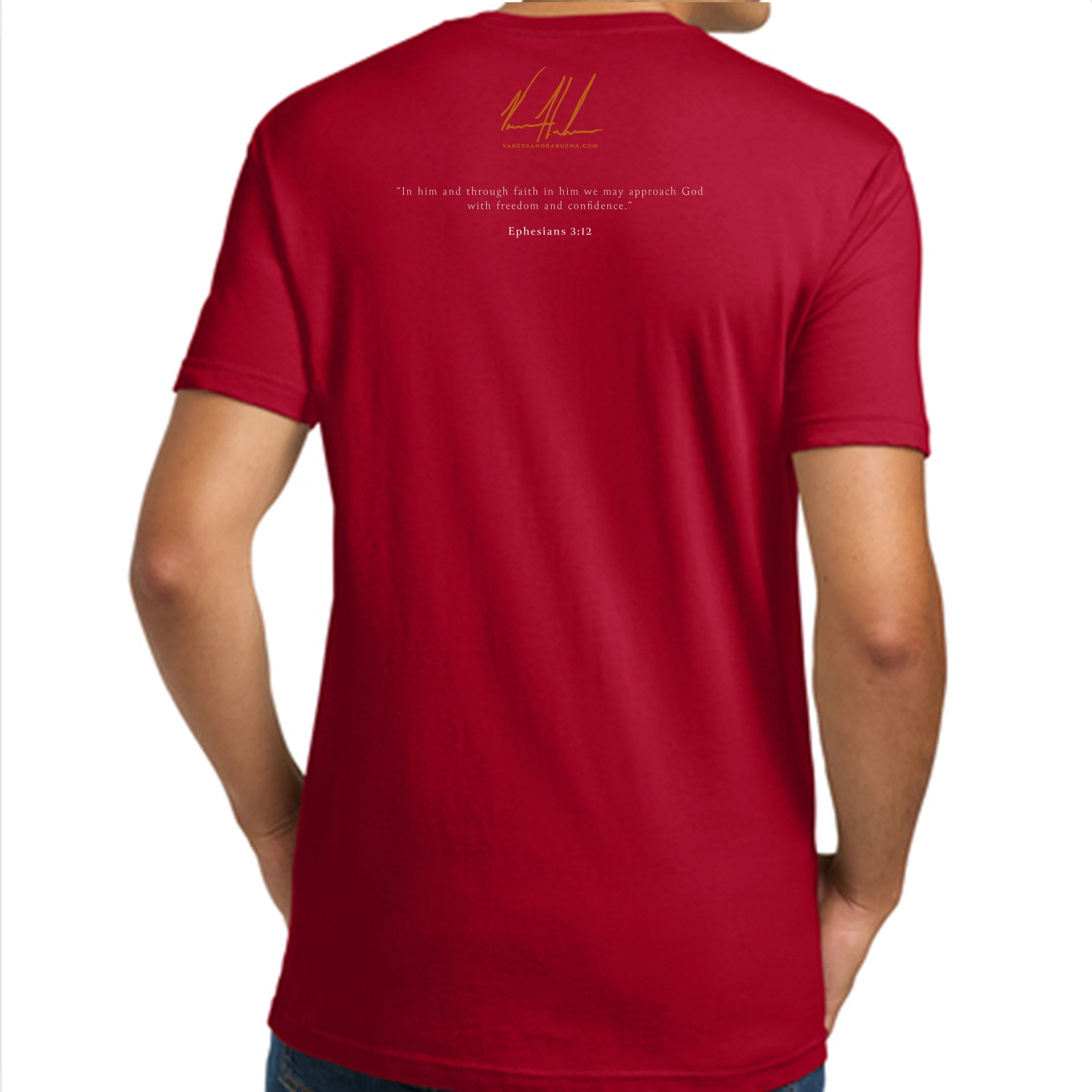 Unisex T Organic Cotton - Land of the Free - 4th of July Organic Cotton Vanessa Horabuena