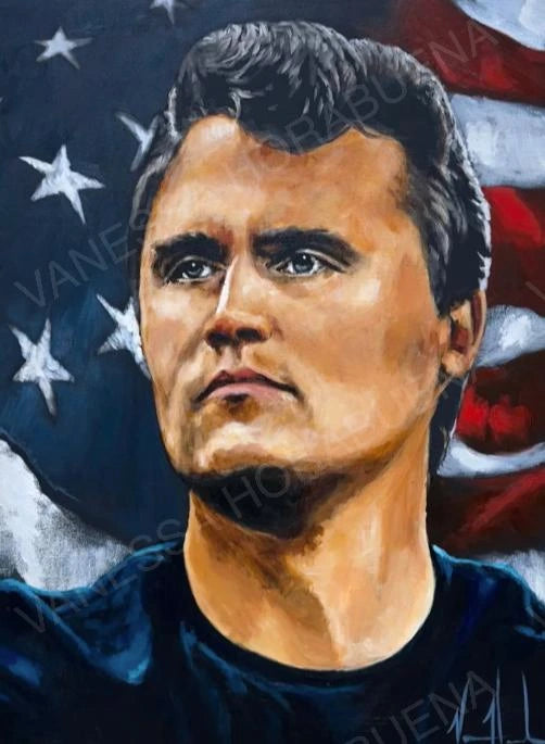 (PRE-ORDER) Charlie Kirk - The American Martyr Vanessa Horabuena